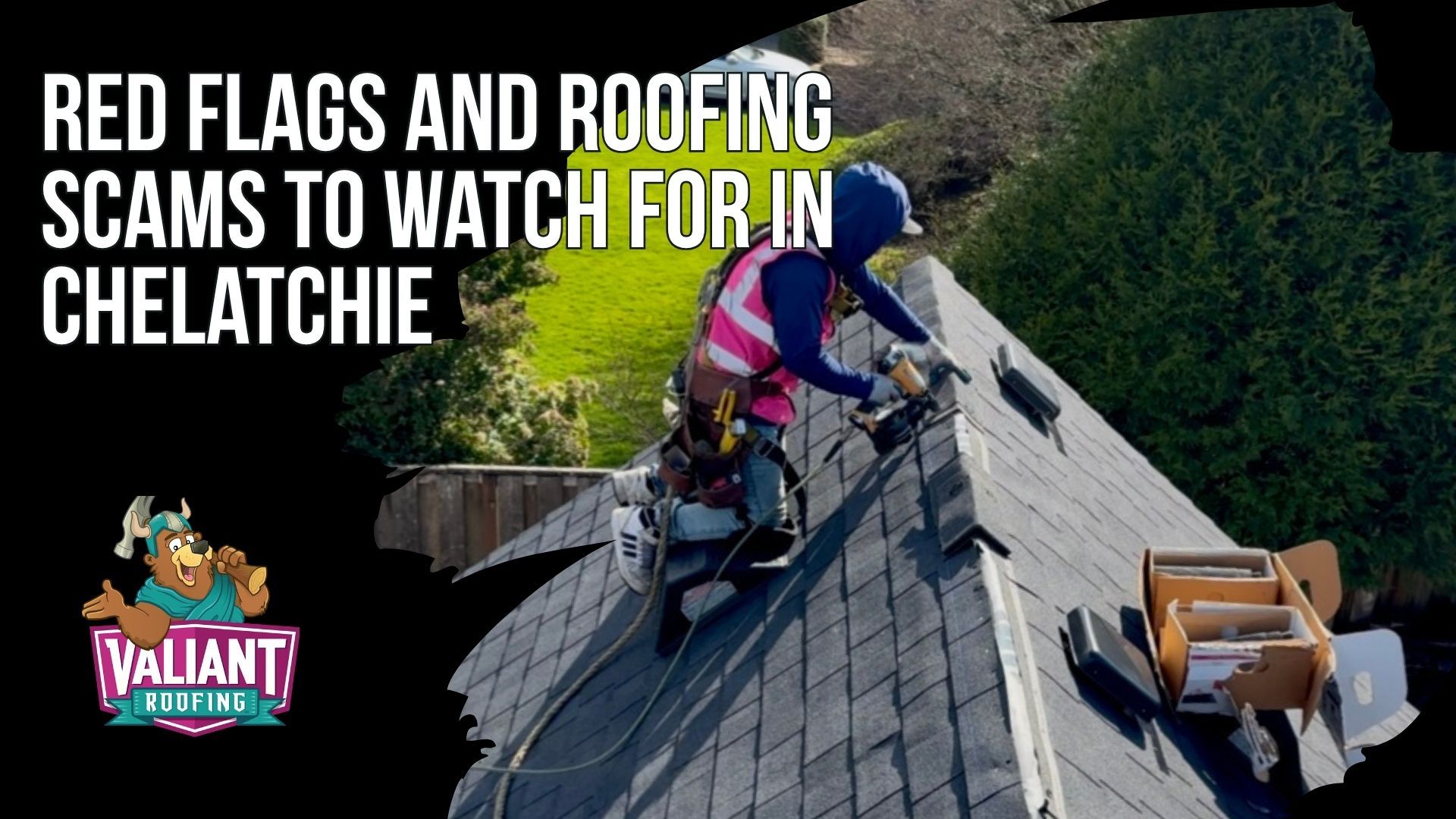Red Flags and Roofing Scams to Watch for in Chelatchie
A homeowner-focused warning section breaks down the roofing scams that target rural Chelatchie and Clark County after storms and heavy rain. It names six common tricks, from the One-Line Wonder with no itemized scope to the Wood Surprise decking trap, the Permit Shrug, the Deposit Monster demanding pay-in-full, and the Warranty Mirage that cannot explain workmanship versus manufacturer coverage. A red-flags checklist and comparison table spell out danger signs like cash-only deals, waived insurance deductibles, missing permits, and post-storm door-knockers, set beside what a legitimate roofer does instead, helping families verify everything and resist high-pressure today-only sales tactics.
108 SE 124th Ave Suite 8, Vancouver, WA 98684
https://www.valiantroofing.com/locations/vancouver-wa