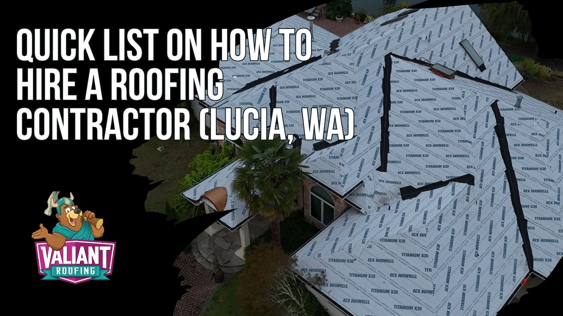 Quick List on How to Hire a Roofing Contractor (Lucia, WA). If you are price-shopping and overwhelmed, do this in order. First, verify the company using the Washington L&I contractor verification website and confirm the license is active, bonded, and insured. Second, demand documentation, including bond, insurance certificates, workers' comp, and a written scope of work. Third, compare scopes line by line, making sure every bid covers the same materials, labor, permits, and warranty terms. Fourth, require photo and video documentation before, during, and after the project. Fifth, pay safely with milestones, change orders, and lien releases before final payment. If a roofer cannot handle these basics, they are not the safe choice. 108 SE 124th Ave Suite 8, Vancouver, WA 98684. https://www.valiantroofing.com/locations/vancouver-wa