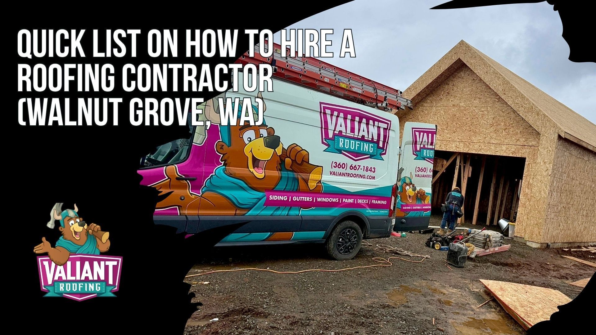 Quick List on How to Hire a Roofing Contractor (Walnut Grove, WA). If you are price-shopping and overwhelmed, follow this order to filter out unreliable contractors fast and protect your investment in Walnut Grove, WA. First, verify the company using Washington L&I contractor verification and confirm the license is active, bonded, and insured. Second, demand documentation, including bond, insurance certificates, workers' compensation, and a written scope of work, because no paperwork means no accountability. Third, compare scopes line by line, not just price, since identical prices can hide wildly different quality, materials, and warranty terms. Fourth, require photo and video documentation before, during, and after the project. Fifth, pay safely with milestones, change orders, and lien releases before final payment. 108 SE 124th Ave Suite 8, Vancouver, WA 98684. https://www.valiantroofing.com/locations/vancouver-wa