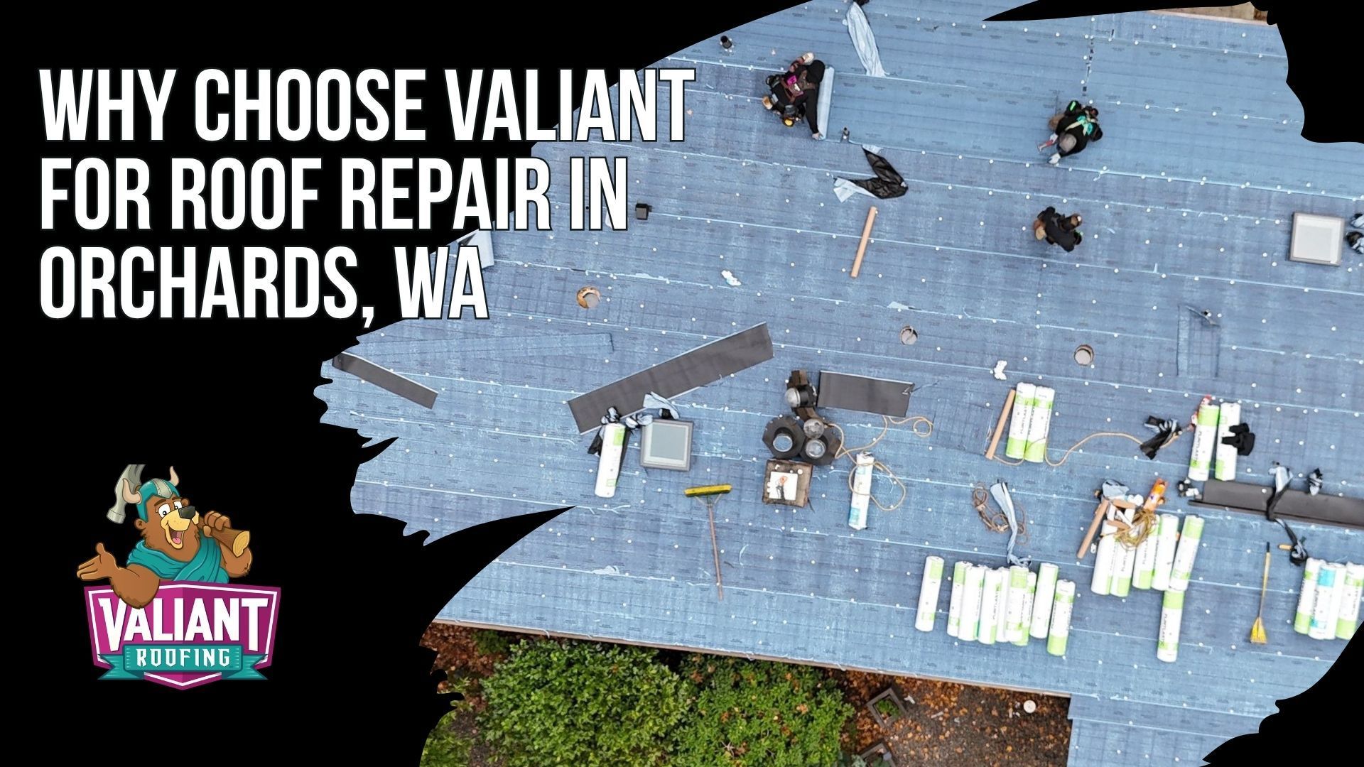 Valiant Roofing highlights the credentials, documentation, warranties, and service standards that distinguish its roof repair work in Orchards, WA. This section covers Owens Corning Platinum Preferred status, CertainTeed ShingleMaster certification, BBB A+ accreditation, WA License VALIARL813LM, Oregon CCB #227641, 230+ verified 5-star Google reviews, photo-documented inspections, written repair warranties, and owner-answered calls. It also explains how homeowners can compare contractors by checking licenses, manufacturer certifications, inspection photos, and written warranties. Address: 108 SE 124th Ave Suite 8, Vancouver, WA 98684. URL: [https://www.valiantroofing.com/locations/vancouver-wa](https://www.valiantroofing.com/locations/vancouver-wa)
