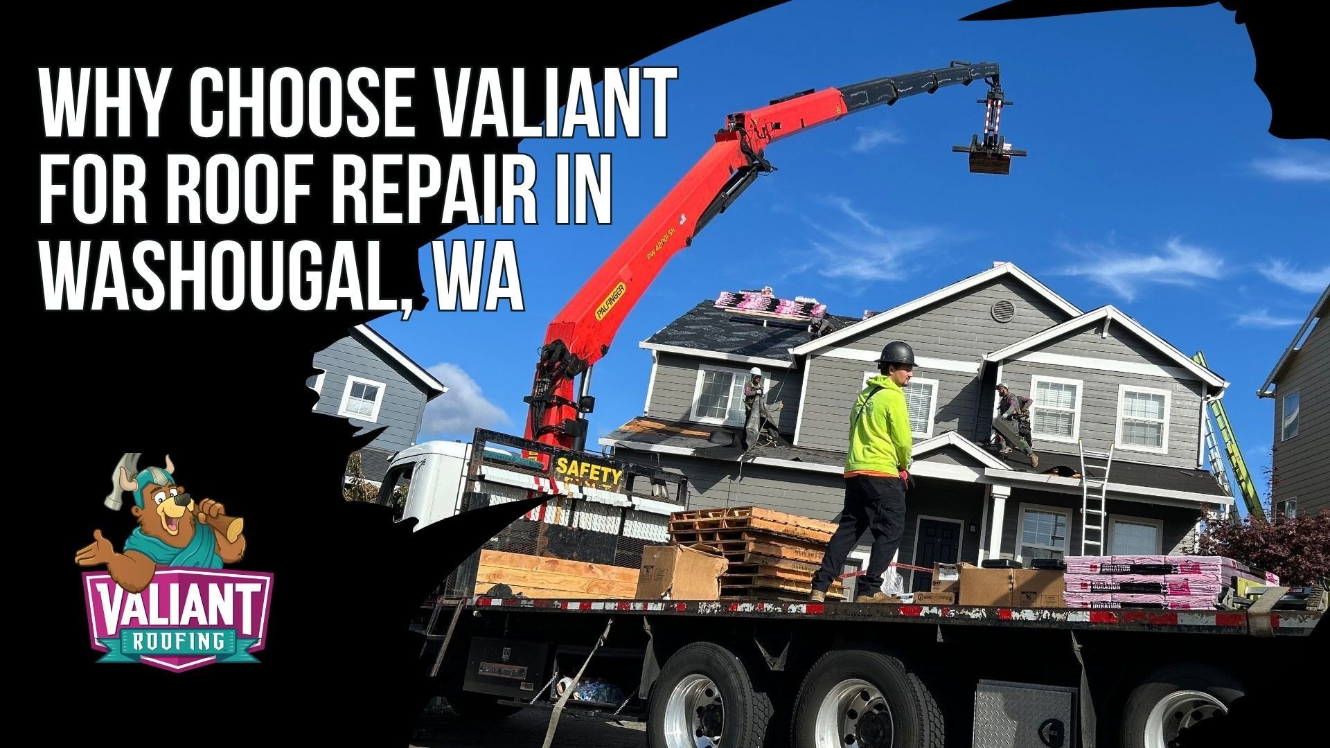 Why Choose Valiant for Roof Repair in Washougal, WA
Valiant Roofing provides Washougal roof repair backed by verified licensing, manufacturer certifications, local crews, documented inspections, and written warranties. Credentials include Owens Corning Platinum Preferred status, CertainTeed ShingleMaster certification, BBB A+ accreditation, WA license VALIARL813LM, Oregon CCB 227641, and more than 230 verified five-star Google reviews. Inspections include drone photos and attic moisture readings, while Gorge-wind installation practices include sealed-and-nailed ridge caps, six-nail shingle patterns, and ice-and-water shield at the eaves. Homeowners are encouraged to verify licensing, insurance, certifications, written estimates, materials, disposal, cleanup, and warranty terms before hiring. Address: 108 SE 124th Ave Suite 8, Vancouver, WA 98684. URL: [https://www.valiantroofing.com/locations/vancouver-wa](https://www.valiantroofing.com/locations/vancouver-wa)

