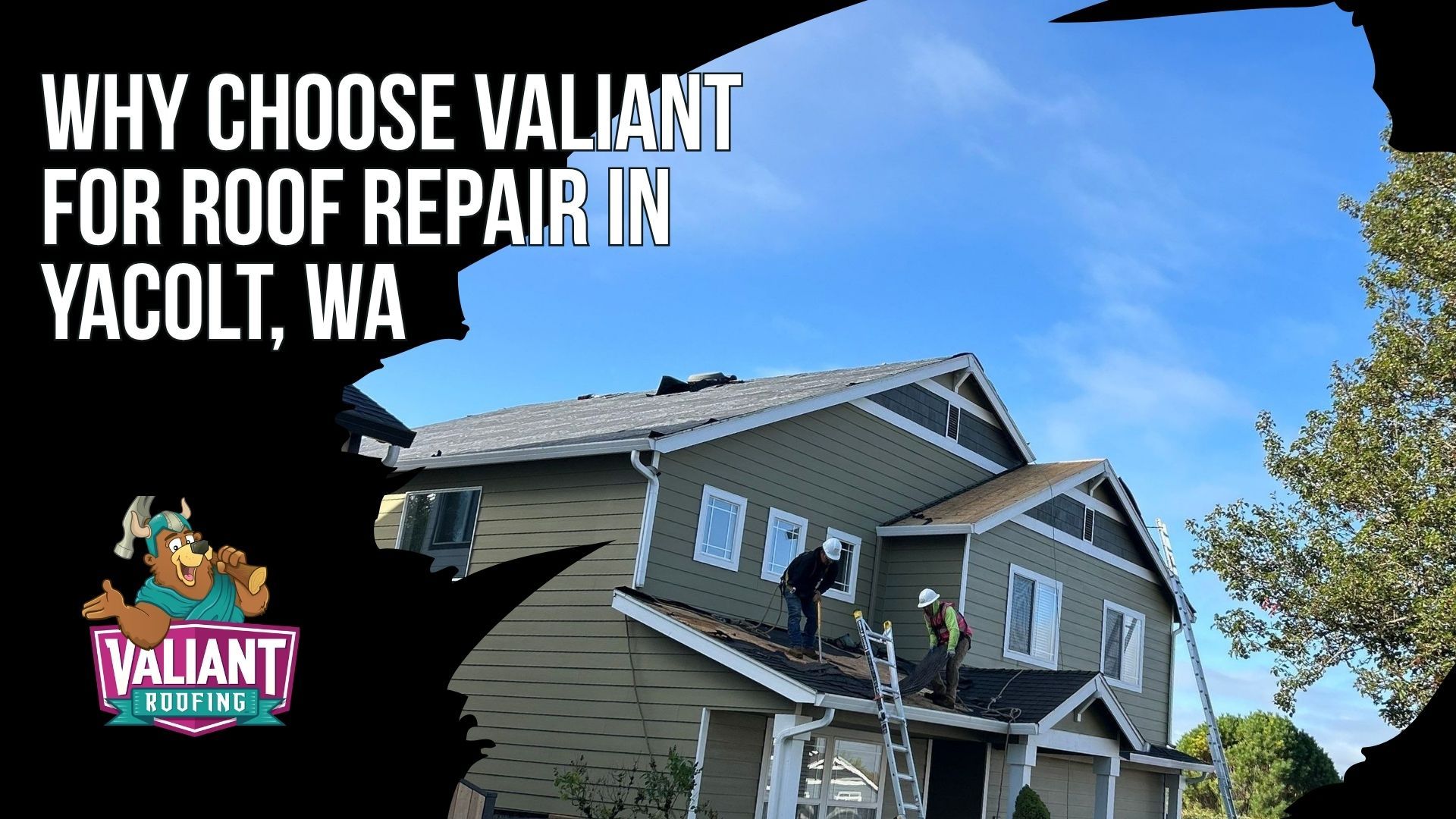 Why Choose Valiant for Roof Repair in Yacolt, WA
Valiant Roofing provides Yacolt roof repair backed by verified licensing, manufacturer certifications, local crews, documented inspections, and written warranties. Credentials include Owens Corning Platinum Preferred status, CertainTeed ShingleMaster certification, BBB A+ accreditation, WA license VALIARL813LM, Oregon CCB 227641, and more than 230 verified five-star Google reviews. Inspections include drone photos and attic moisture readings, while Cascade foothill installation practices include sealed-and-nailed ridge caps, six-nail shingle patterns, and ice-and-water shield at the eaves. Valiant also has WUI-rated material expertise for homes in the wildland-urban interface. Address: 108 SE 124th Ave Suite 8, Vancouver, WA 98684. URL: [https://www.valiantroofing.com/locations/vancouver-wa](https://www.valiantroofing.com/locations/vancouver-wa)
