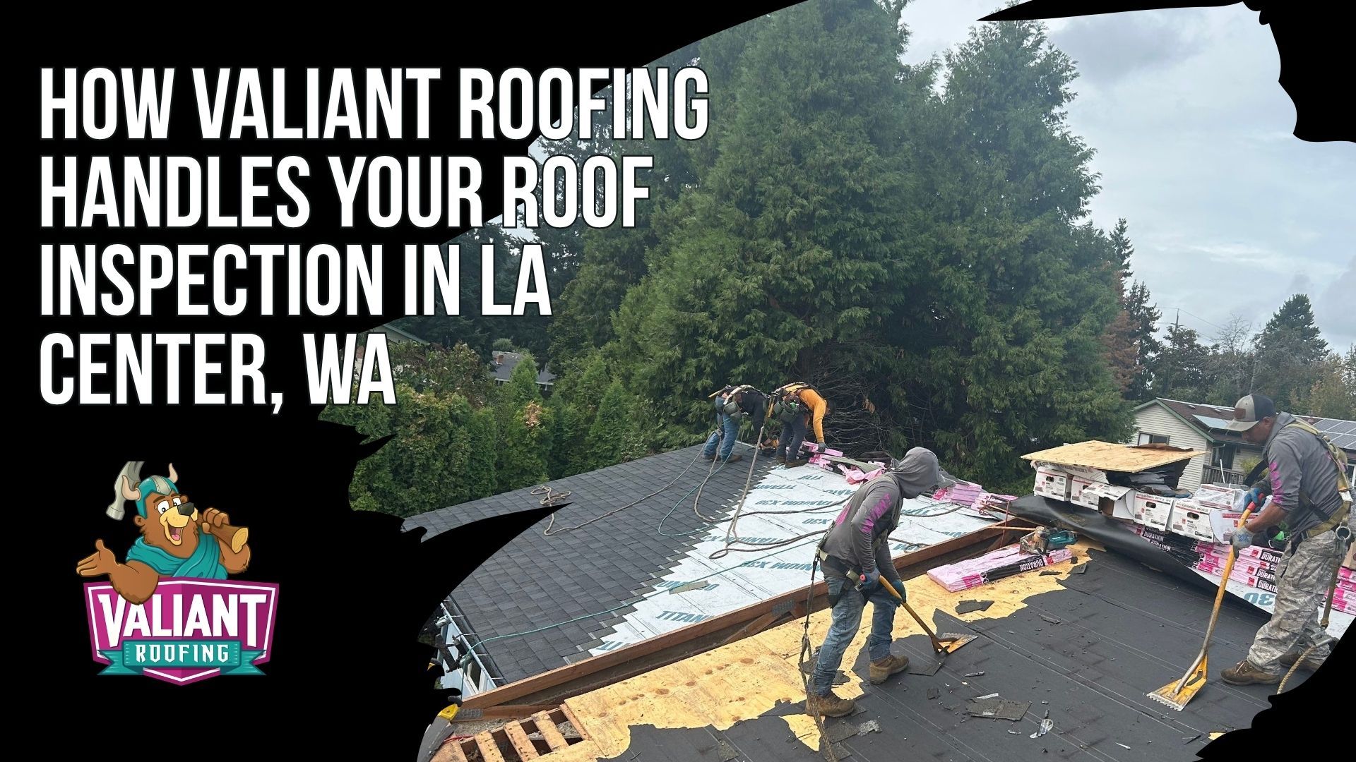 How Valiant Roofing Handles Your Roof Inspection in La Center, WA
The Valiant Roofing inspection process in La Center, WA runs in seven steps. Booking at 360-740-7017 or online reaches a live team member, then a certified inspector arrives in a marked truck and walks the perimeter with the homeowner first. Ground-level photos of every elevation come next, then drone imaging across every roof plane, then a hands-on roof walk covering shingles, flashing at chimneys, skylights and valleys, gutter slope, ventilation, and fasteners. The attic is checked for moisture, stains, delaminated decking and rodent activity. The written report arrives by email in 24 to 48 hours with severity ratings. 108 SE 124th Ave Suite 8, Vancouver, WA 98684. https://www.valiantroofing.com/locations/vancouver-wa