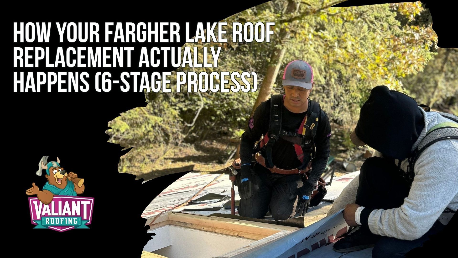 How a Fargher Lake, WA Roof Replacement Actually Goes (14 Days, First Call to Warranty Certificate)
A Fargher Lake roof replacement runs 14 days from first call to warranty certificate. On Day 0 a licensed Valiant estimator drives to the address rather than bidding from satellite, walks the roof, photographs every valley, checks the attic, and emails a written line-item PDF before end of day. Days 1 to 3 cover scope approval, color selection, and the Clark County RSW Permit filed through the CC LMS portal, since Fargher Lake is unincorporated and permits route through Clark County Community Development. The job sits on a code stack from RCW 19.27.560 and the IWUIC Class A rule to IBC Chapter 15 and OSHA fall protection. Valiant Roofing, 108 SE 124th Ave Suite 8, Vancouver, WA 98684, https://www.valiantroofing.com/locations/vancouver-wa.
Written from the provided section content only, no invented scenes.