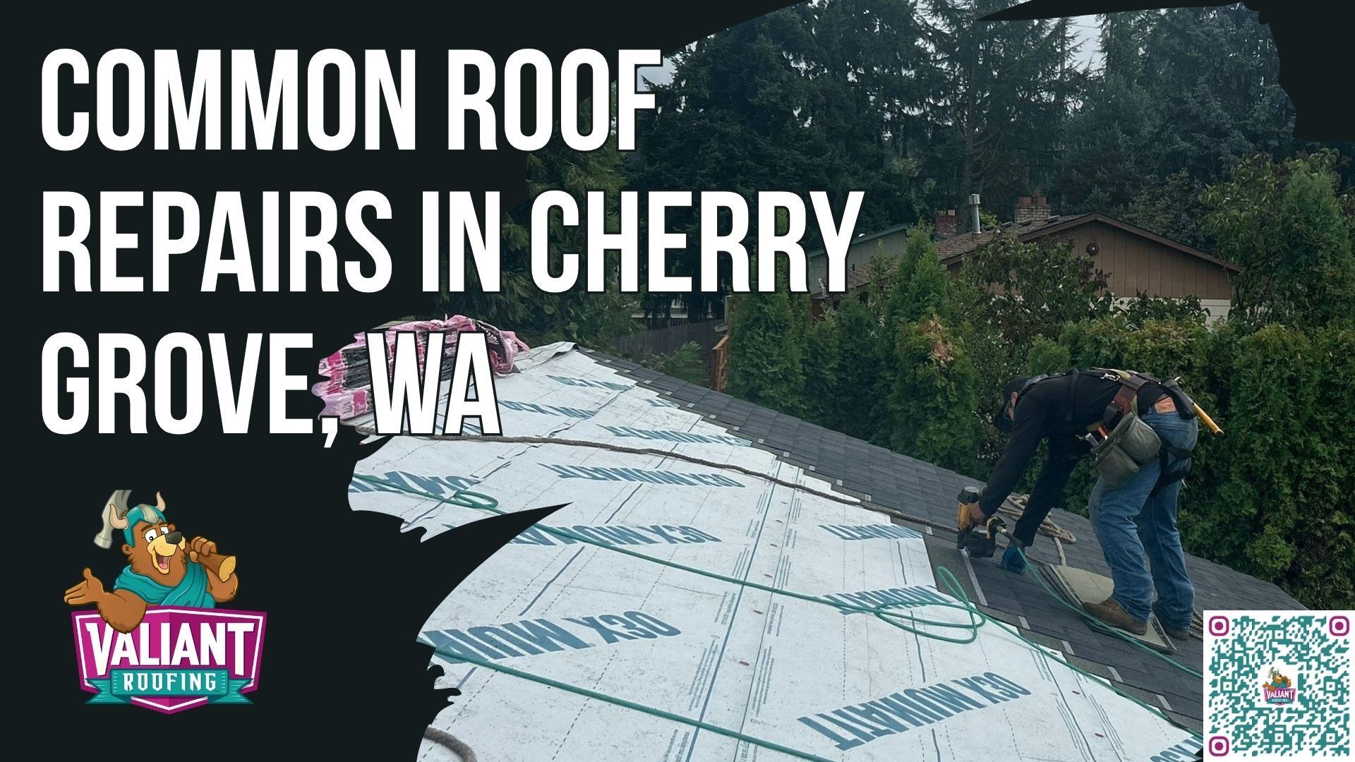 Common Roof Repairs in Cherry Grove, WA โ Valiant Roofing, based at 108 SE 124th Ave, Suite 8, Vancouver, WA 98684 (https://www.valiantroofing.com/locations/vancouver-wa), handles the repairs Cherry Grove roofs need most often due to heavy rain, wind, and normal aging. Priorities include sealing weak spots around walls, chimneys, vents, and roof edges where water enters, fixing valleys quickly because they move large volumes of water during storms, handling emergency leaks immediately to stop interior damage, and maintaining or replacing gutters and downspouts to move rainwater away from the home and reduce ongoing moisture problems.