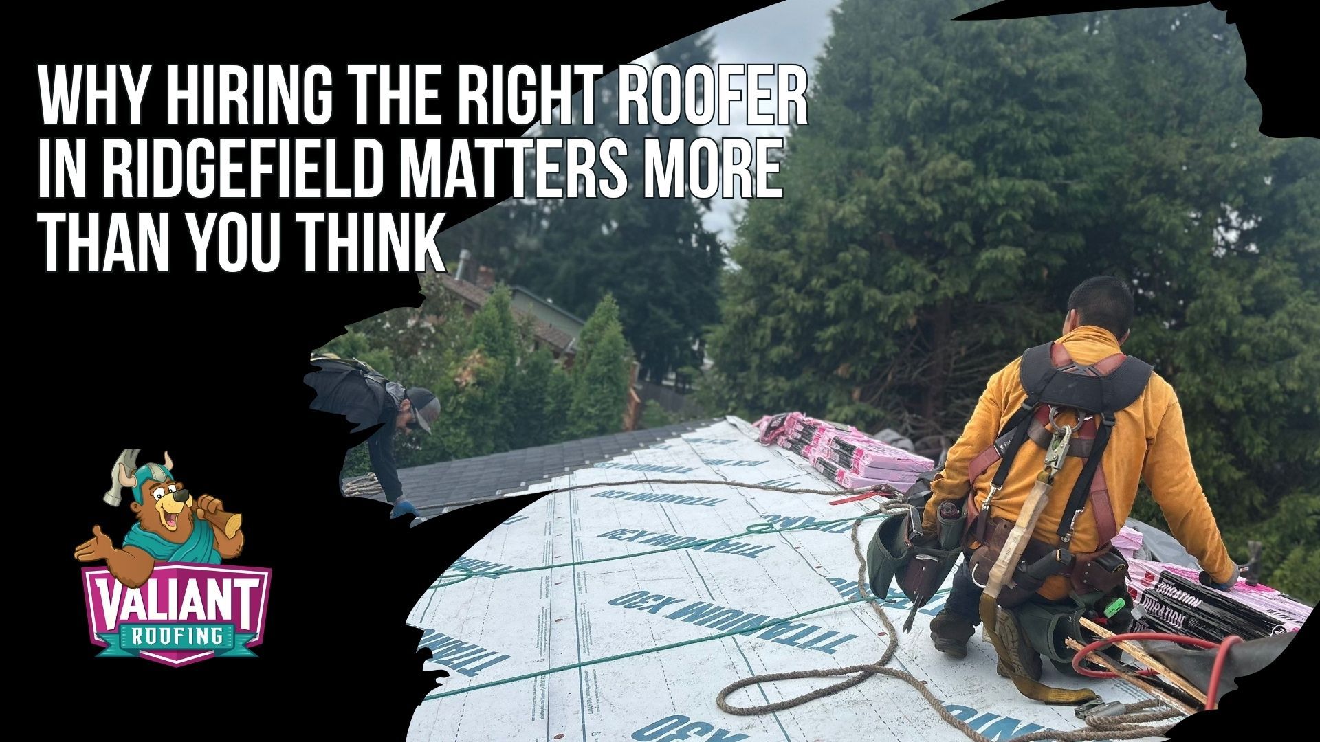 Why Hiring the Right Roofer in Ridgefield Matters More Than You Think.Why Hiring the Right Roofer in Ridgefield Matters More Than You Think. Your roof is one of the single largest investments you will make as a homeowner in Ridgefield, WA. A full roof replacement in Clark County typically runs between $19,000 and $40,000, and the contractor you choose determines whether that investment lasts 30 years or starts failing in five. Ridgefield's Pacific Northwest climate, with over 50 inches of annual rainfall, persistent moisture, wind events, and seasonal moss buildup, punishes poor workmanship faster than almost any region in the country. Experienced contractors understand these challenges and use high-quality materials and techniques to provide long lasting protection. Getting this decision right protects your home, your family, your warranty coverage, and your resale value for decades. 108 SE 124th Ave Suite 8, Vancouver, WA 98684. https://www.valiantroofing.com/locations/vancouver-wa