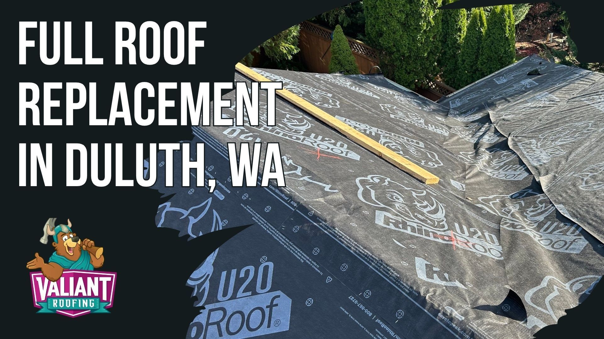 Roof Replacement in Duluth, WA — Valiant Roofing, based at 108 SE 124th Ave, Suite 8, Vancouver, WA 98684 (https://www.valiantroofing.com/locations/vancouver-wa), provides complete roof replacement systems tailored to Duluth's wet climate. Options include Owens Corning Duration, TruDefinition, and Oakridge architectural asphalt shingles with Platinum Protection warranty eligibility, standing seam and corrugated metal panels rated for 140+ mph winds, and TPO commercial systems. Every replacement includes full tear-off, thorough decking inspection, ice and water shield at valleys, starter strips at eaves, and balanced ventilation with ridge, soffit, and solar vents for lasting performance.