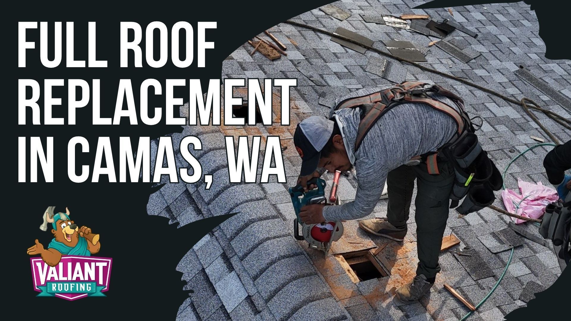 Full Roofing Replacement in Camas, What to Know, A full roof replacement in Camas is a major investment that, when done correctly, protects your home for decades and improves long-term value. Valiant Roofing, based at 108 SE 124th Ave, Suite 8, Vancouver, WA 98684, serves Camas with complete tear-off and replacement services designed for Pacific Northwest conditions. [https://www.valiantroofing.com/locations/vancouver-wa](https://www.valiantroofing.com/locations/vancouver-wa). Each project includes decking inspection and repair, synthetic underlayment, new shingles, proper ventilation, flashing, and drip edges. Most residential installations are completed in one to three days, depending on complexity.
Costs in the Camas area typically range from $10,000 to $25,000+, influenced by roof size, pitch, materials, and decking condition. While lower bids may seem appealing, cutting corners on materials or installation can lead to costly failures. Valiant Roofing provides detailed, transparent estimates so homeowners understand exactly what they are investing in for long-term protection