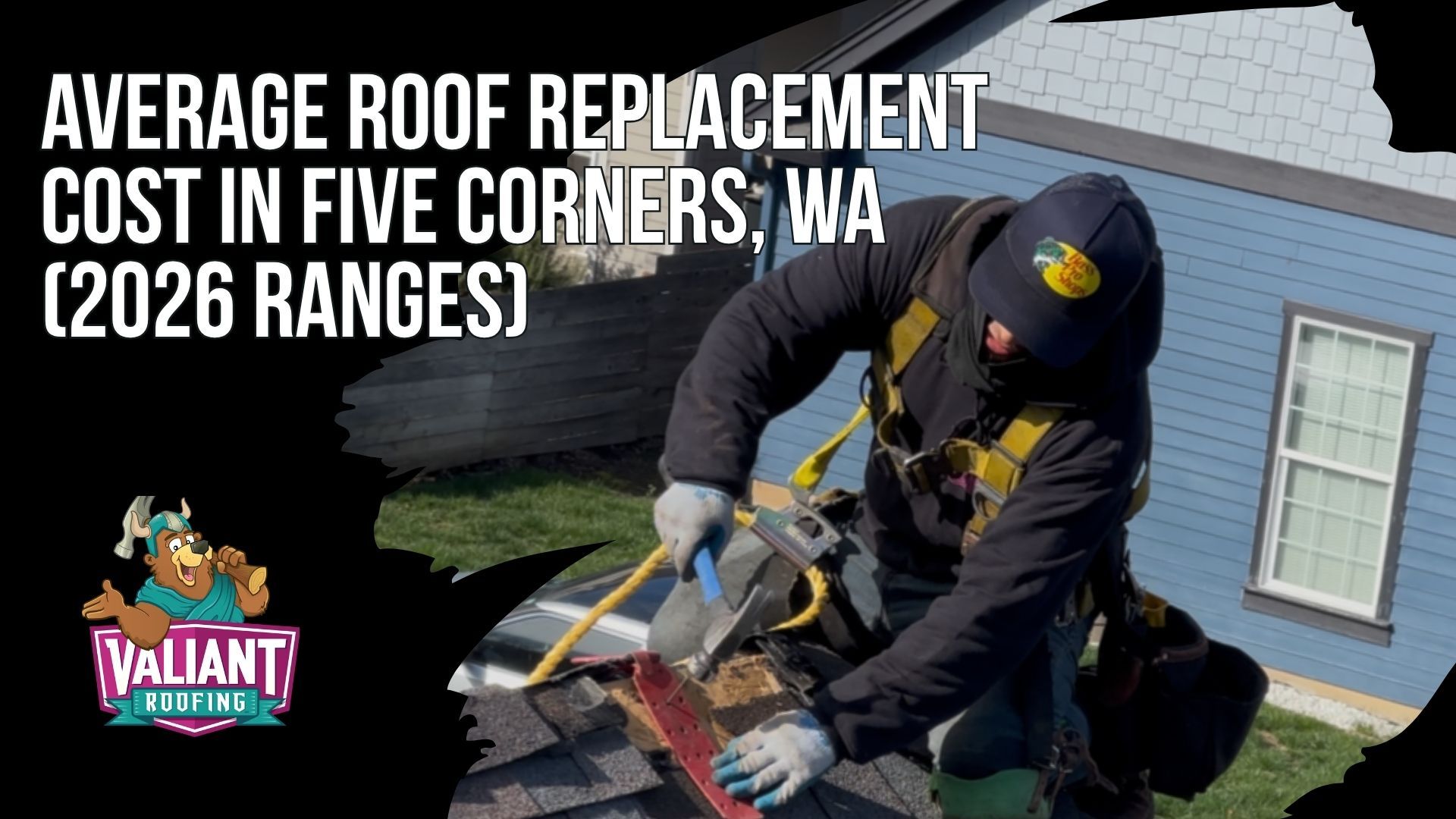 Average Roof Replacement Cost in Five Corners, WA (2026 Ranges)
Five Corners, WA roof replacement pricing in 2026 tracks the Vancouver citywide average since the area sits close to Valiant Roofing's base on SE 124th Avenue near the SR-500 and SR-503 intersection. Most Five Corners homes fall in the 1,500 to 2,200 square foot roof range at $14,900 to $29,900 for simple to complex builds. Valiant's installed asphalt architectural shingle pricing runs from $20,258 on a 1,000 square foot roof to $67,571 on a 3,000 square foot roof. Regional comparisons across Clark, Cowlitz, Skamania, Lewis, and Multnomah counties show Five Corners landing in the $14,900 to $26,900 asphalt and $29,900 to $49,900 metal bracket, alongside Hazel Dell, Cascade Park, and Orchards.
108 SE 124th Ave Suite 8, Vancouver, WA 98684
https://www.valiantroofing.com/locations/vancouver-wa
