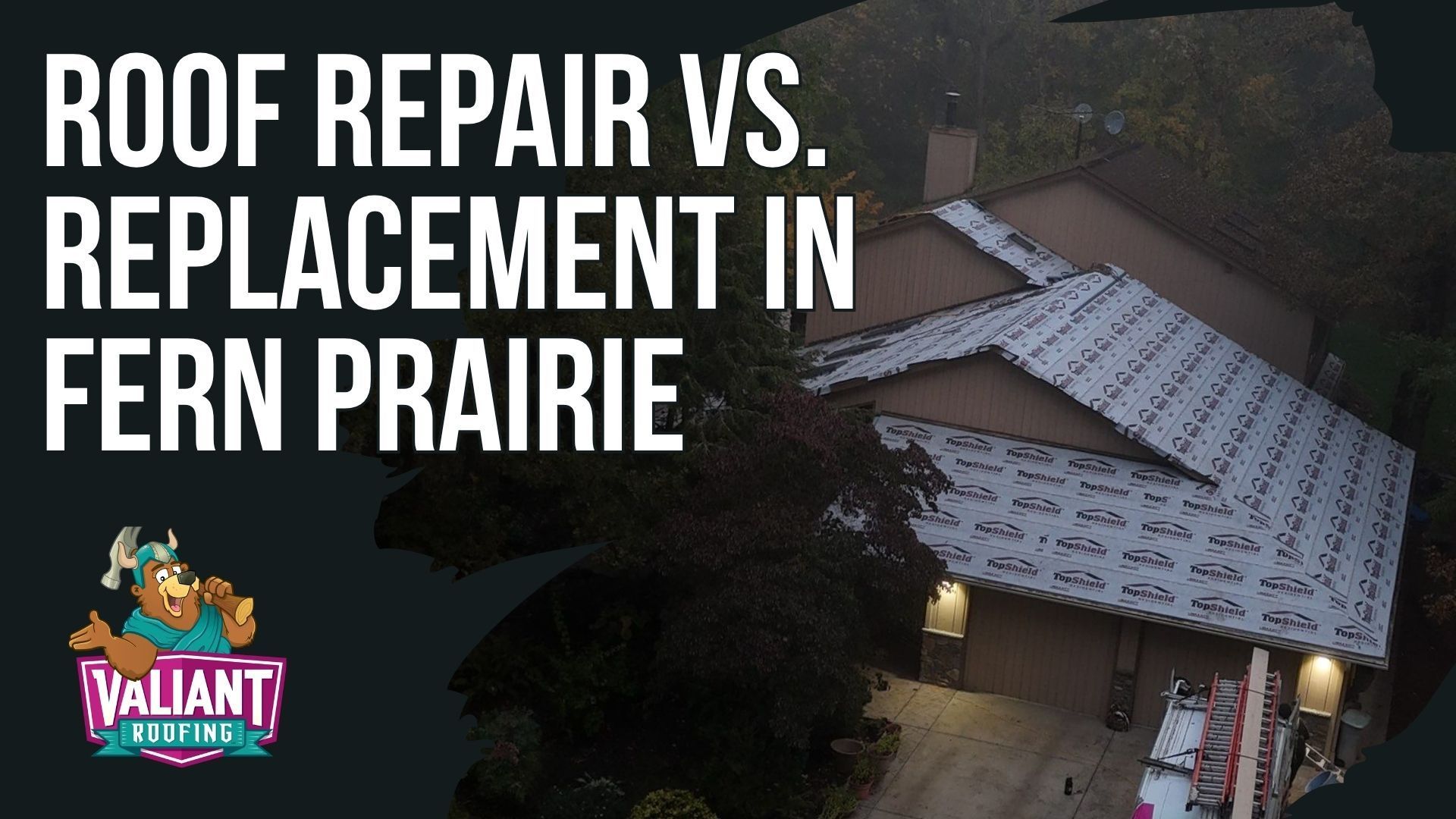 Roof repair vs roof replacement in Fern Prairie, WA comes down to roof age, damage extent, and long term value, and a trusted roofing contractor like Valiant Roofing helps homeowners make the right call with honest inspections and clear guidance. Roof repair is typically the best option when the roof is under 15 years old and damage is localized such as minor leaks, flashing issues, or missing shingles, allowing you to extend the life of your existing roof at a lower cost.
Roof replacement becomes the smarter investment when the roof is 20+ years old, has widespread wear, multiple leaks, or underlying decking issues. A full replacement provides a new roofing system with up to 30 to 50 year warranty protection using Owens Corning materials. Homeowners in Fern Prairie trust Valiant Roofing for transparent recommendations, detailed photo documentation, and solutions built for long term performance in the Pacific Northwest climate.
