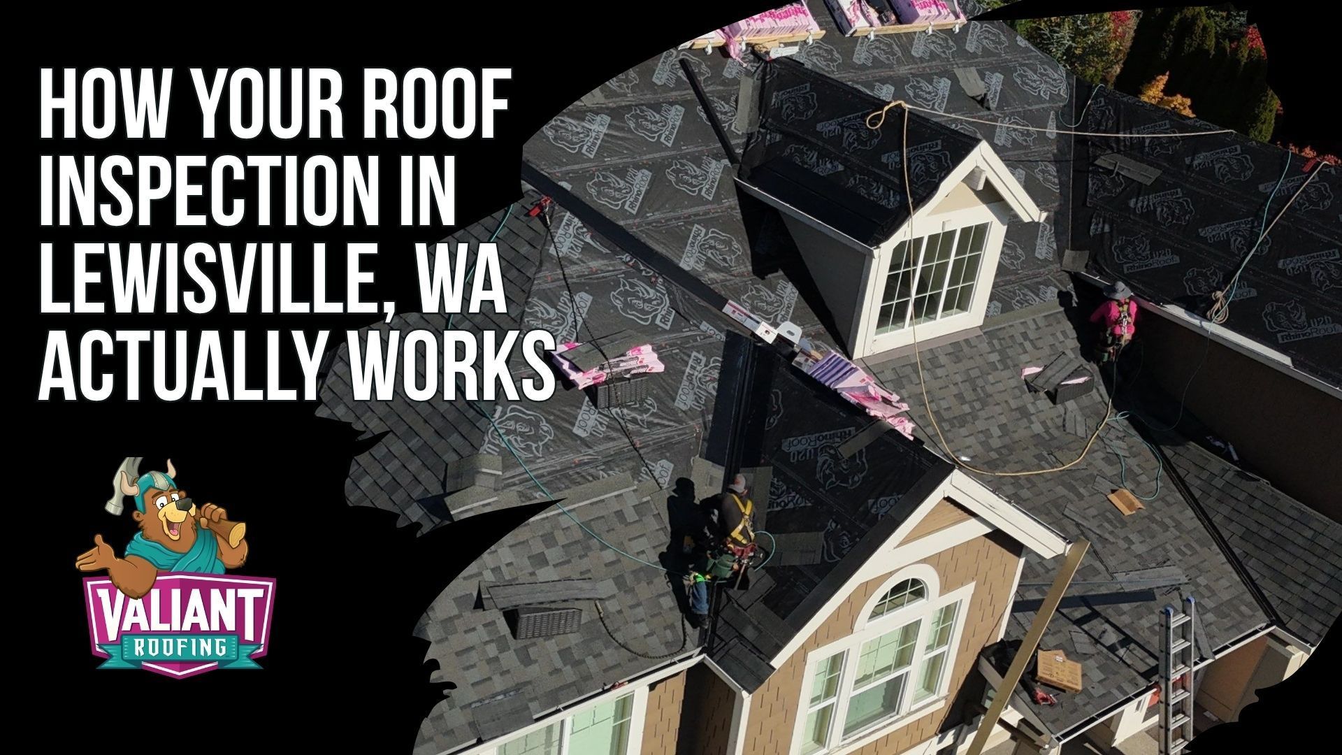 How Your Roof Inspection in Lewisville, WA Actually Works
A Lewisville, WA roof inspection walked through in five plain steps, built around the homeowner instead of a sales pitch. It starts with a ground perimeter walk and drone scan for big-picture elevation photos, then a rooftop walk of every accessible slope covering the shingle field, valleys, hip and ridge, flashing, pipe boots and counter flashing. The attic is checked for insulation moisture, daylight at penetrations and rafter staining with an NFVA ventilation calculation. Gutters and drainage follow, then a same-day written photo report. A general home inspector gives the roof 10 to 20 minutes. This runs 45 to 90. 108 SE 124th Ave Suite 8, Vancouver, WA 98684. https://www.valiantroofing.com/locations/vancouver-wa
