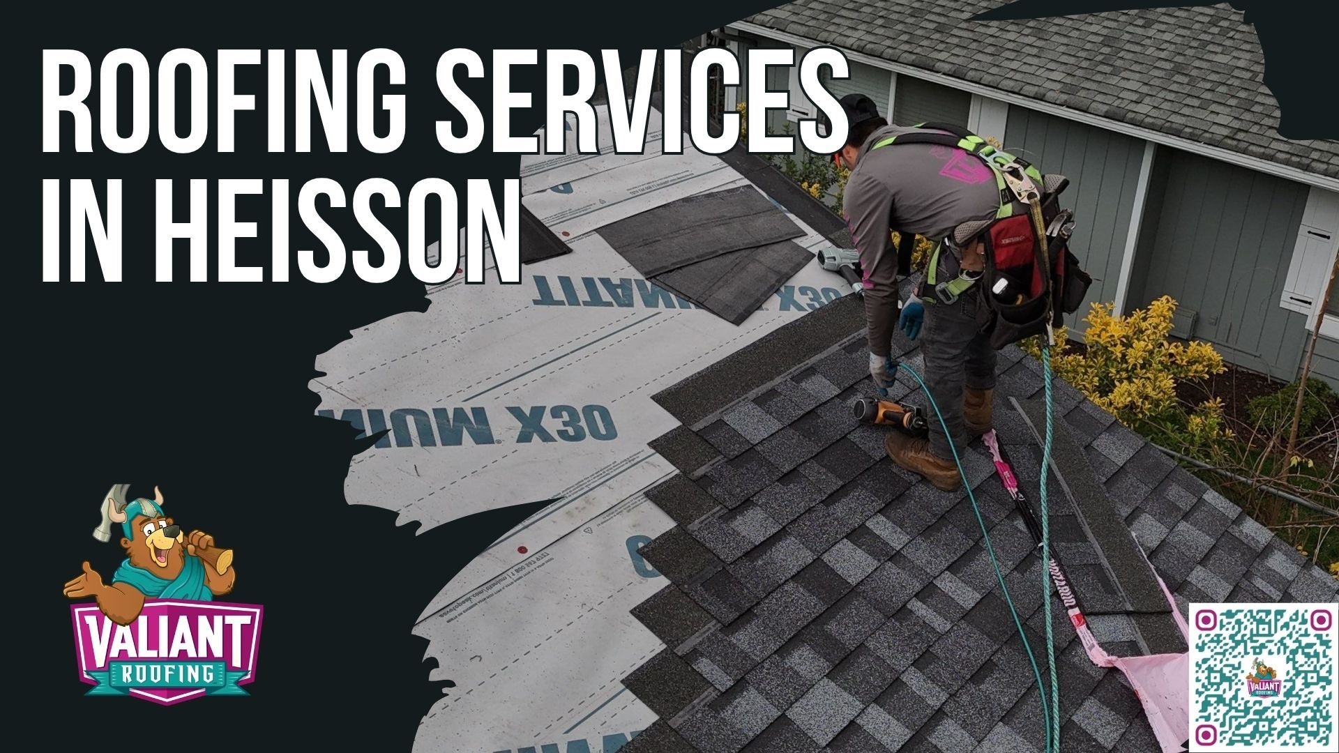 Roofing company in Heisson, WA Valiant Roofing delivers expert roof repair, roof replacement, roof inspection, and emergency roofing services built for Pacific Northwest weather conditions including heavy rain, wind, and moss growth. As a trusted roofing contractor in Heisson, WA, Valiant Roofing is Owens Corning Platinum Preferred, placing them in the top 1% of roofers nationwide, and backed by BBB accreditation and a 4.9 star rating with 230+ Google reviews. Homeowners choose Valiant for honest inspections, transparent written estimates, CompanyCam photo documentation, and in house crews that deliver clean job sites and high quality workmanship. Serving Heisson and surrounding Clark County areas, Valiant Roofing provides reliable roofing solutions built for long term protection and performance.