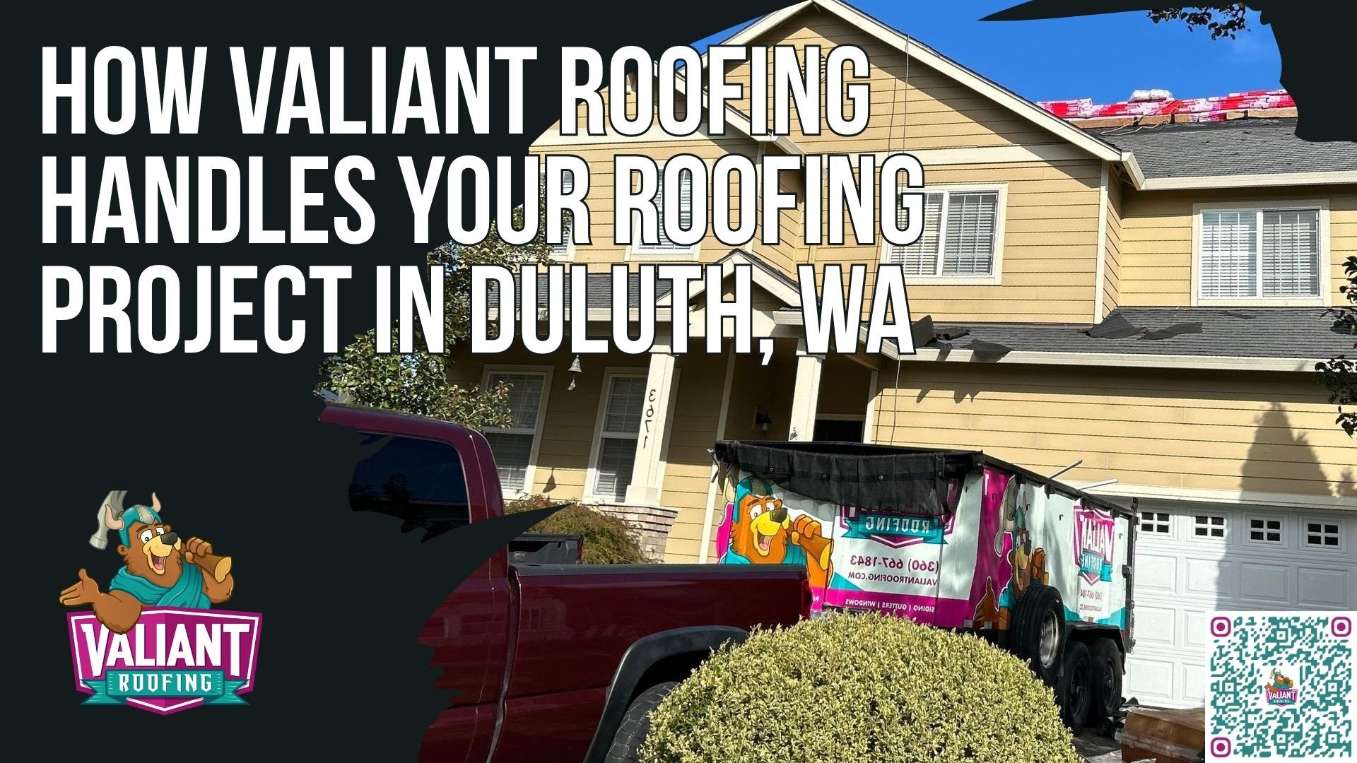 How a Roofing Project Works With Valiant Roofing — Valiant Roofing, based at 108 SE 124th Ave, Suite 8, Vancouver, WA 98684 (https://www.valiantroofing.com/locations/vancouver-wa), follows the same transparent six-step process on every Duluth project with no surprises or hidden charges. It starts with a free inspection including photo documentation, followed by a written line-item estimate, material selection from Owens Corning or CertainTeed, full Clark County permit and scheduling handling, installation day with in-house crews completing most jobs in one day, and a final walkthrough where the Owens Corning warranty is activated on the spot.