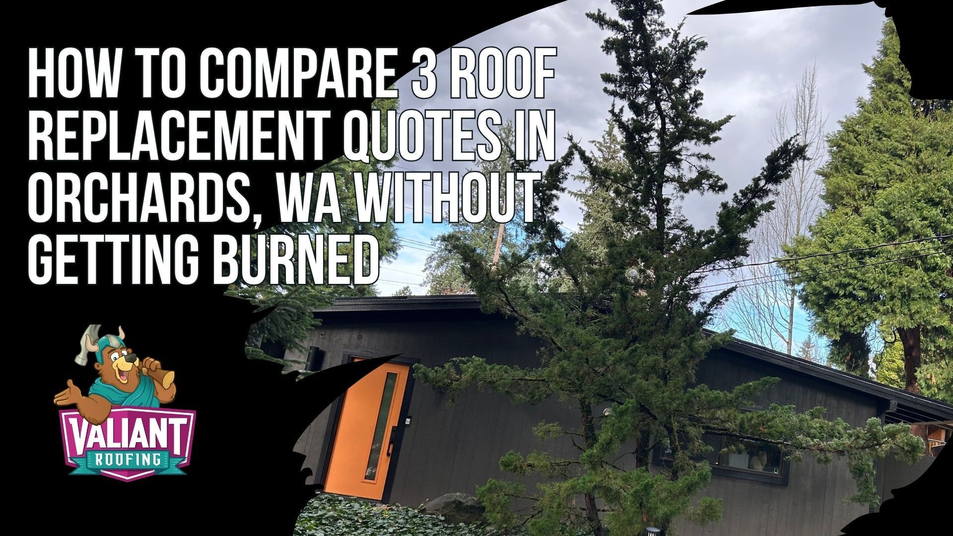 How to Compare 3 Roof Replacement Quotes in Orchards, WA Without Getting Burned
Three quotes is the right number for Orchards, WA homeowners weighing a roof replacement, with the real comparison being scope and materials rather than the bottom-line number. A solid checklist runs through tear-off scope, underlayment type, ice and water shield coverage, the flashing plan for chimneys, walls, and valleys, new pipe boots, balanced ventilation, a written decking allowance, magnet sweep cleanup, and warranty terms in writing. Red flags include no physical business address, full payment up front, missing contractor license numbers, vague 