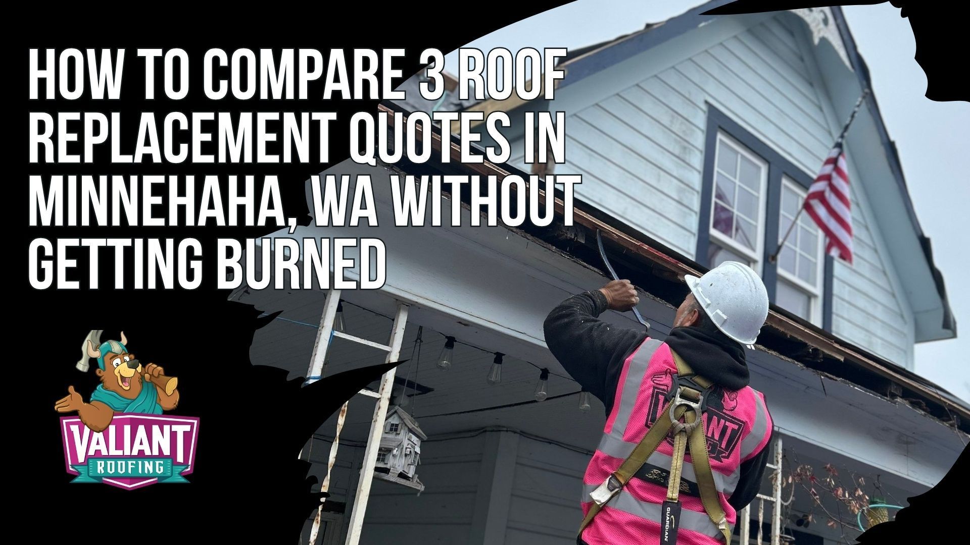 How to Compare 3 Roof Replacement Quotes in Minnehaha, WA Without Getting Burned
Three quotes is the right number for Minnehaha, WA homeowners weighing a roof replacement, with the real comparison being scope and materials rather than the bottom-line number. Evaluating contractors for experience, licensing, and reputation ensures quality work. A checklist runs through tear-off scope, underlayment type, ice and water shield coverage, the flashing plan for chimneys, walls, and valleys, new pipe boots, balanced ventilation, a written decking allowance, magnet sweep cleanup, and warranty terms in writing. Red flags include no business address, full payment up front, missing license numbers, vague 