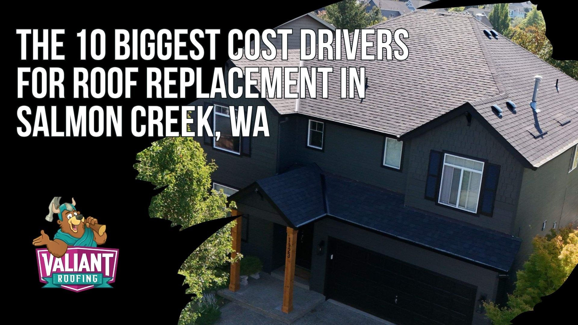 The 10 Biggest Cost Drivers for Roof Replacement in Salmon Creek, WA
The Salmon Creek 10-Point Bid Breakdown covers the ten factors that move roof replacement pricing up or down for local homeowners. Roof size in squares drives material, labor hours, and disposal volume, while material choice swings cost from $5.50 to $9.50 per square foot for asphalt architectural shingles or $14.50 to $23.50 and up for standing seam metal. Pitch above 8:12, tear-off layer count, decking replacement at $85 to $125 per sheet, penetrations like skylights, chimneys, vents, and HVAC units, plus site accessibility, balanced ventilation, Clark County permit and code requirements, and seasonal demand all shape the final number on every Valiant Roofing bid in Salmon Creek, WA.
108 SE 124th Ave Suite 8, Vancouver, WA 98684
https://www.valiantroofing.com/locations/vancouver-wa
