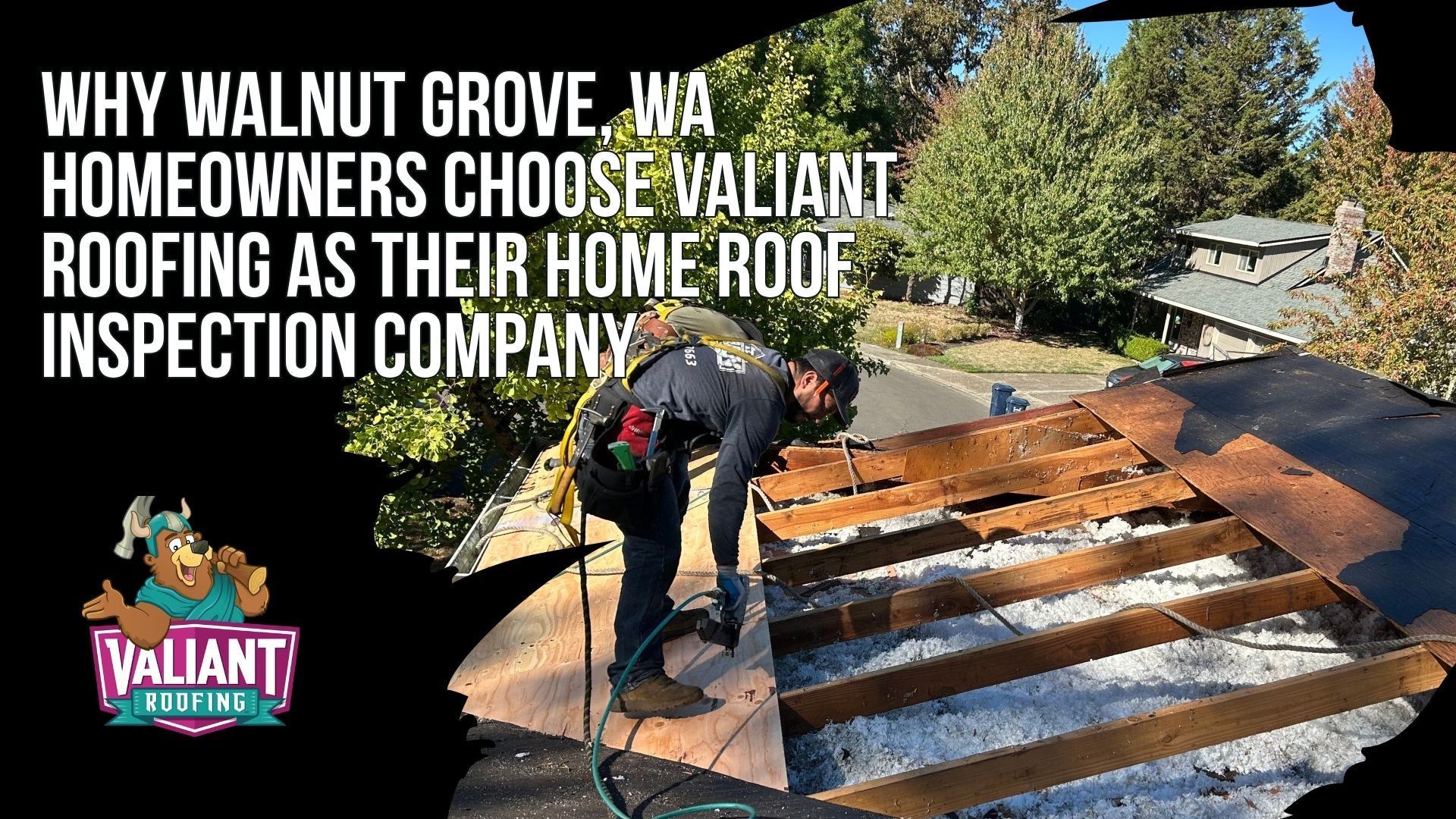 Why Walnut Grove, WA Homeowners Choose Valiant Roofing as Their Home Roof Inspection Company
Valiant Roofing serves Walnut Grove and Clark County with documented roof inspections completed by a local team using a photo kit and moisture meter without commission quotas. Credentials include Owens Corning Platinum Preferred status, CertainTeed ShingleMaster certification, BBB A+ accreditation, WA L&I registration VALIARL813LM, and OR CCB #227641. The company has 230+ Google reviews averaging 4.9 stars, 24/7 storm response, CompanyCam photos with timestamps and GPS tags, clear communication, and a 78-point inspection protocol. Address: 108 SE 124th Ave Suite 8, Vancouver, WA 98684. URL: https://www.valiantroofing.com/locations/vancouver-wa