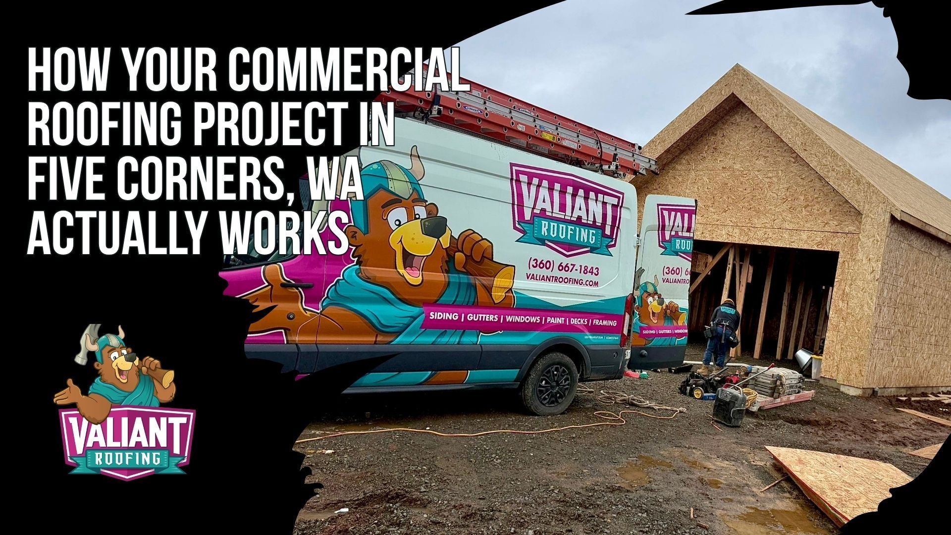 How Your Commercial Roofing Project in Five Corners, WA Actually Works
Valiant Roofing follows a clear commercial roofing process in Five Corners, WA, designed around transparent assessments and documented findings. Appointments are typically scheduled within three business days with pre-arrival confirmation. Inspectors evaluate accessible roof surfaces, seams, flashing, penetrations, fasteners, ponding, sealants, decking, insulation, staining, and signs of water intrusion. Before leaving, findings are explained by urgency and condition. Within 48 hours, clients receive a photo-documented PDF report with plain-language captions, condition ratings, recommended next steps, and an itemized repair estimate when needed. Address: 108 SE 124th Ave Suite 8, Vancouver, WA 98684. URL: [https://www.valiantroofing.com/locations/vancouver-wa](https://www.valiantroofing.com/locations/vancouver-wa)
