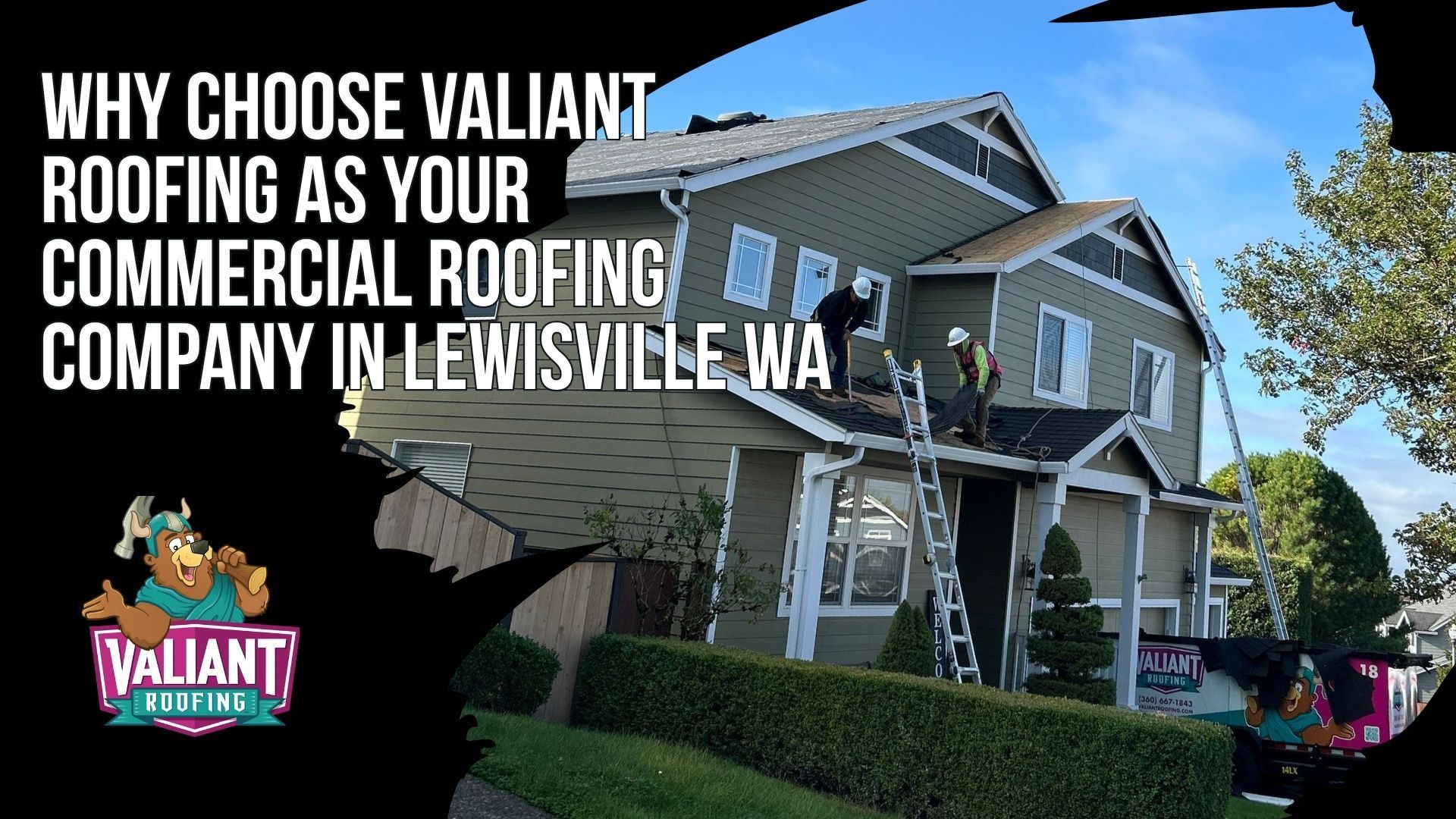 Why Choose Valiant Roofing as Your Commercial Roofing Company in Lewisville WA
Valiant Roofing serves Lewisville commercial properties with local Clark County experience, expert craftsmanship, verified credentials, and documented workmanship. The company holds Owens Corning Platinum Preferred status, WA L&I registration VALIARL813LM, OR CCB #227641, and carries general liability and workers’ compensation coverage. Valiant also has 230+ five-star Google reviews with a 4.9 rating. Commercial projects include photo-documented installation records, PDF reports, insurance-claim support, and honest repair or replacement recommendations based on actual roof condition. Address: 108 SE 124th Ave Suite 8, Vancouver, WA 98684. URL: [https://www.valiantroofing.com/locations/vancouver-wa](https://www.valiantroofing.com/locations/vancouver-wa)
