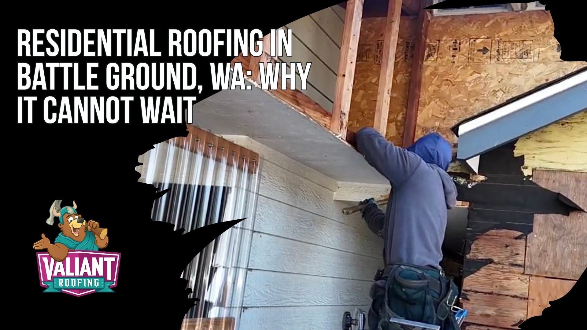 Residential Roofing in Battle Ground, WA: Why It Cannot Wait
Battle Ground homeowners should address roofing problems early because a roof protects the attic, decking, and structural components beneath it. Warning signs such as missing or curling shingles, soft spots, granules in gutters, ceiling stains, exposed nails, moss, dark streaks, and failed flashing may indicate moisture intrusion. Professional inspections evaluate shingles, ventilation, underlayment, decking, flashing, pipe boots, and ridge ventilation before damage spreads. Battle Ground’s wet climate, tree cover, north-facing slopes, and older roofing systems can hold moisture longer, increasing the risk of mold, rot, leaks, and costly structural repairs when problems are delayed. Address: 108 SE 124th Ave Suite 8, Vancouver, WA 98684. URL: [https://www.valiantroofing.com/locations/vancouver-wa](https://www.valiantroofing.com/locations/vancouver-wa)
