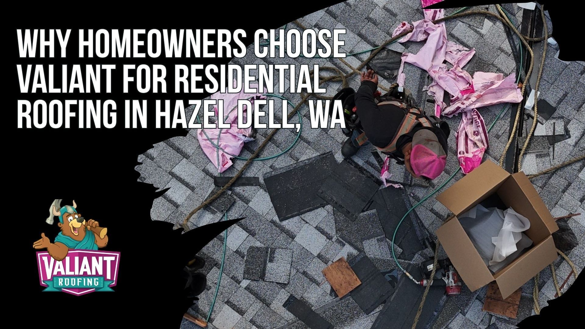 Why Homeowners Choose Valiant for Residential Roofing in Hazel Dell, WA
Valiant Roofing serves Hazel Dell homeowners with clear communication, honest roof assessments, clean professional jobsites, and rapid emergency response. Every project includes a named project manager, confirmed scheduling, and regular photo updates, while inspectors focus on repairs when replacement is unnecessary. Free inspections are available, with drone technology used for complicated roof pitches when needed. Crews protect landscaping, magnet-sweep driveways, and maintain tidy work areas. Valiant also offers 24/7 support for leaks and storm damage, including same-day service when possible, and recommends annual inspections, especially before winter or after severe storms. Address: 108 SE 124th Ave Suite 8, Vancouver, WA 98684. URL: [https://www.valiantroofing.com/locations/vancouver-wa](https://www.valiantroofing.com/locations/vancouver-wa)
