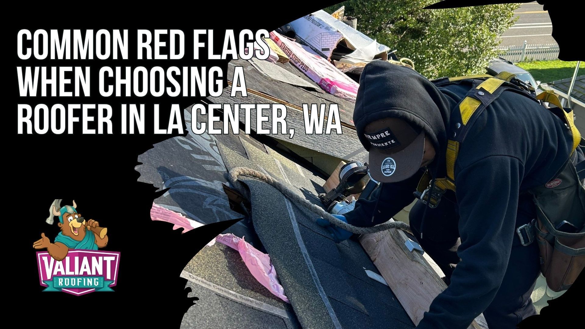  Common Red Flags When Choosing a Roofer in La Center, WA
Not every company that appears in a search for roofing in La Center, WA is legitimate. Some operate as call centers with no real local presence, while others are unlicensed contractors hoping homeowners will not verify credentials. In Clark County, one of the biggest red flags is a contractor demanding a large upfront payment before any work begins. Most reputable roofers either require a small deposit or payment upon completion. If someone asks for 50% or more upfront, that is a major warning sign.
Another common issue is the lack of a written estimate. Verbal quotes offer no protection if problems arise. Every trustworthy roofer should provide a detailed, itemized proposal outlining materials, labor, permits, disposal, and timeline. Based at 108 SE 124th Ave, Suite 8, Vancouver, WA 98684, Valiant Roofing operates with full transparency and documentation you can review at [https://www.valiantroofing.com/locations/vancouver-wa](https://www.valiantroofing.com/locations/vancouver-wa). Homeowners should also verify insurance coverage and confirm a physical business address in or near Clark County. High pressure sales tactics, refusal to share references, or offers to waive insurance deductibles are serious red flags. Reliable contractors prioritize clear communication, proper documentation, and long term roof performance, including guidance on regular maintenance to protect your investment.
