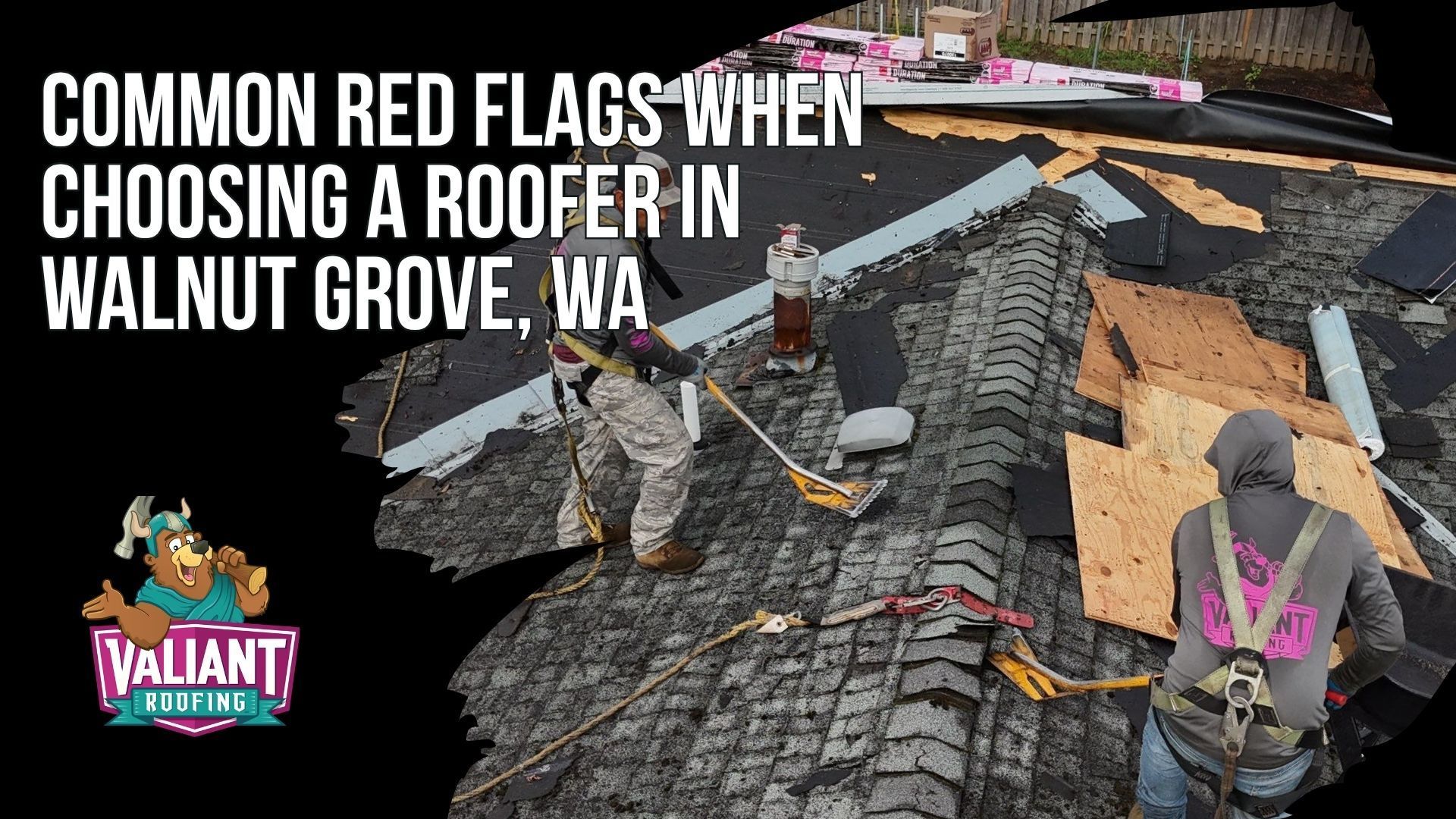  Common Red Flags When Choosing a Roofer in Walnut Grove, WA
Even with strong options available, Walnut Grove homeowners should know how to spot warning signs before hiring any roofer. The biggest red flag is a contractor who cannot provide a valid Washington State license. Every legitimate roofer must be registered with L&I, and verification takes seconds. No license means no protection.
Another major concern is pressure. If a contractor pushes you to sign immediately or claims the price is “only good today,” that is a tactic, not a benefit. Based at 108 SE 124th Ave, Suite 8, Vancouver, WA 98684, Valiant Roofing operates with full transparency and verifiable credentials you can review at [https://www.valiantroofing.com/locations/vancouver-wa](https://www.valiantroofing.com/locations/vancouver-wa). Be cautious of full upfront payment demands, no written estimates, lack of insurance proof, or no local address. Reliable roofers provide documentation, references, and time for you to compare options before committing.
