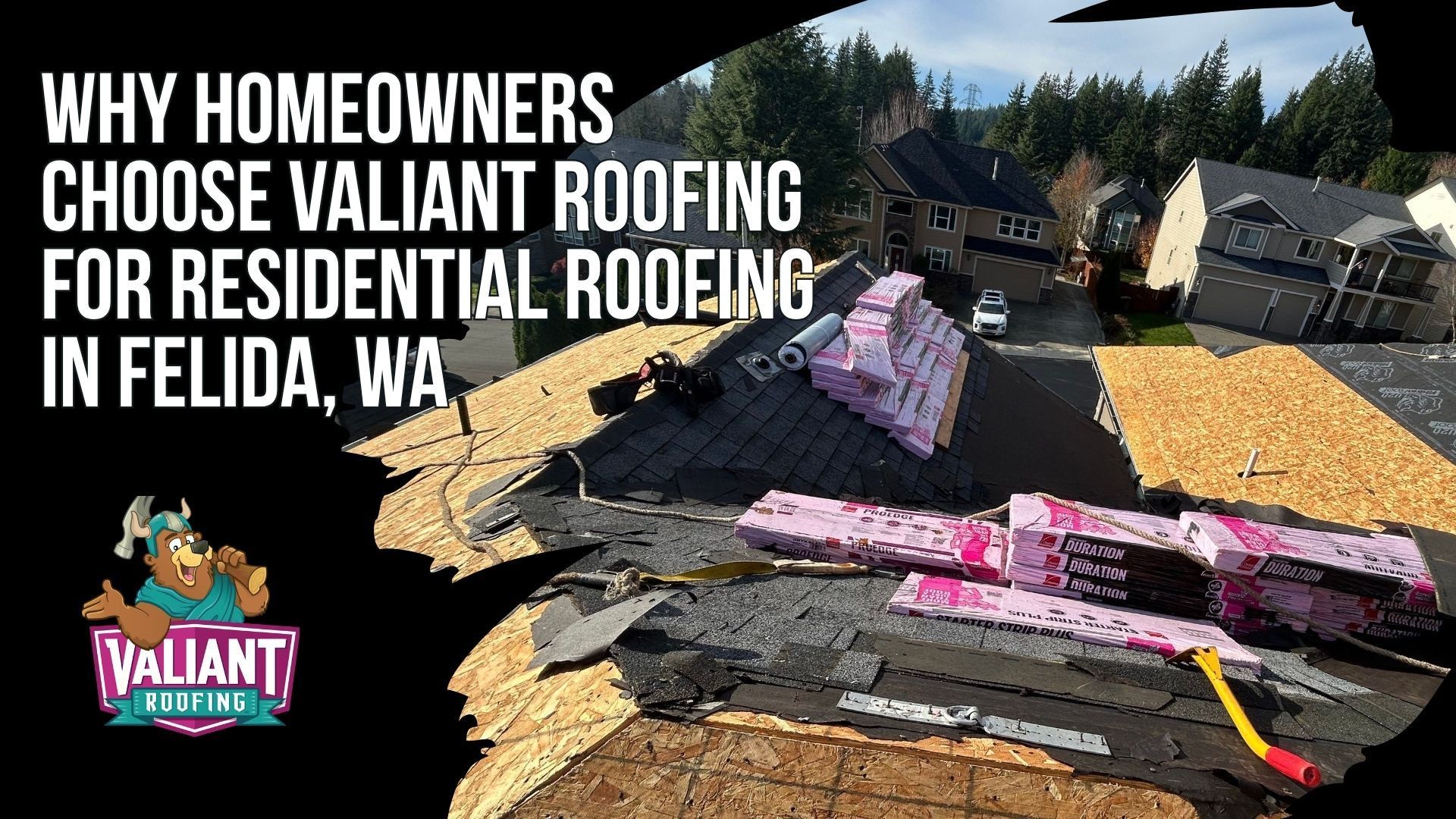 Why Homeowners Choose Valiant Roofing for Residential Roofing in Felida, WA
Valiant Roofing serves Felida homeowners with proactive communication, honest roofing recommendations, clean professional worksites, and rapid emergency response. Project manager Kendra is recognized for clear updates, while inspectors such as Darrien are praised for thorough assessments that identify what is necessary without unnecessary upselling. Crews protect landscaping, use tarp chutes for tear-off debris, and perform magnetic nail sweeps at the end of each workday. Valiant also offers 24/7 availability with same-day or next-morning inspections when possible for storm damage and urgent roofing problems. Address: 108 SE 124th Ave Suite 8, Vancouver, WA 98684. URL: [https://www.valiantroofing.com/locations/vancouver-wa](https://www.valiantroofing.com/locations/vancouver-wa)
