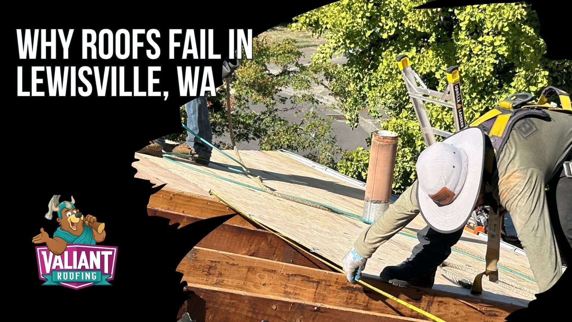 Why Roofs Fail in Lewisville, WA
Lewisville roofs face 45-50 inches of annual rain, 180+ wet days, winter freeze-thaw cycles, 40-60 mph wind gusts, river-corridor humidity, and debris from Douglas firs, cedars, and bigleaf maples. Common failures include dried pipe boot collars, moss-packed valleys, lifted step flashing, missing ridge caps, wind damage, and leaks around chimneys, walls, valleys, and penetrations. Valiant Roofing addresses these issues with inspections, moss removal, non-corrosive treatment, zinc strips, proper pipe boot replacement, and complete flashing repair to prevent water intrusion. Address: 108 SE 124th Ave Suite 8, Vancouver, WA 98684. URL: [https://www.valiantroofing.com/locations/vancouver-wa](https://www.valiantroofing.com/locations/vancouver-wa)
