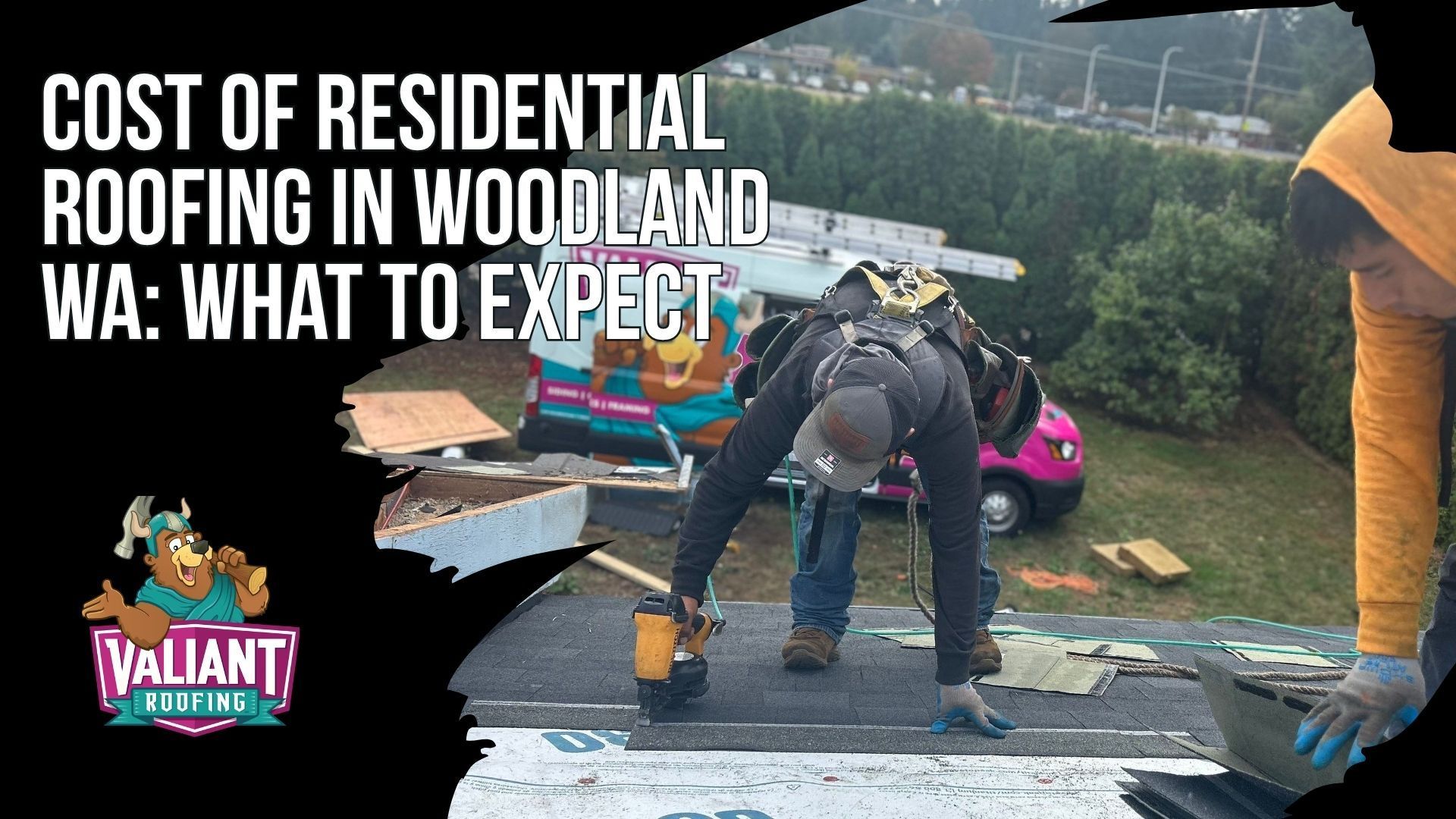 Cost of Residential Roofing in Woodland WA: What to Expect
Valiant Roofing provides transparent 2026 residential roofing pricing in Woodland, WA. Free roof inspections are $0, targeted repairs range from $300 to $2,500, partial roof replacement ranges from $3,000 to $8,000, and full residential roof replacement ranges from $8,000 to $25,000+ for homes between 1,000 and 3,000 square feet. Drone and infrared inspection add-ons range from $150 to $350. Final cost depends on roof size, pitch, materials, ventilation, and decking repairs. Valiant provides itemized written estimates before work begins and handles Clark County re-roofing permit coordination for full replacements. Address: 108 SE 124th Ave Suite 8, Vancouver, WA 98684. URL: https://www.valiantroofing.com/locations/vancouver-wa