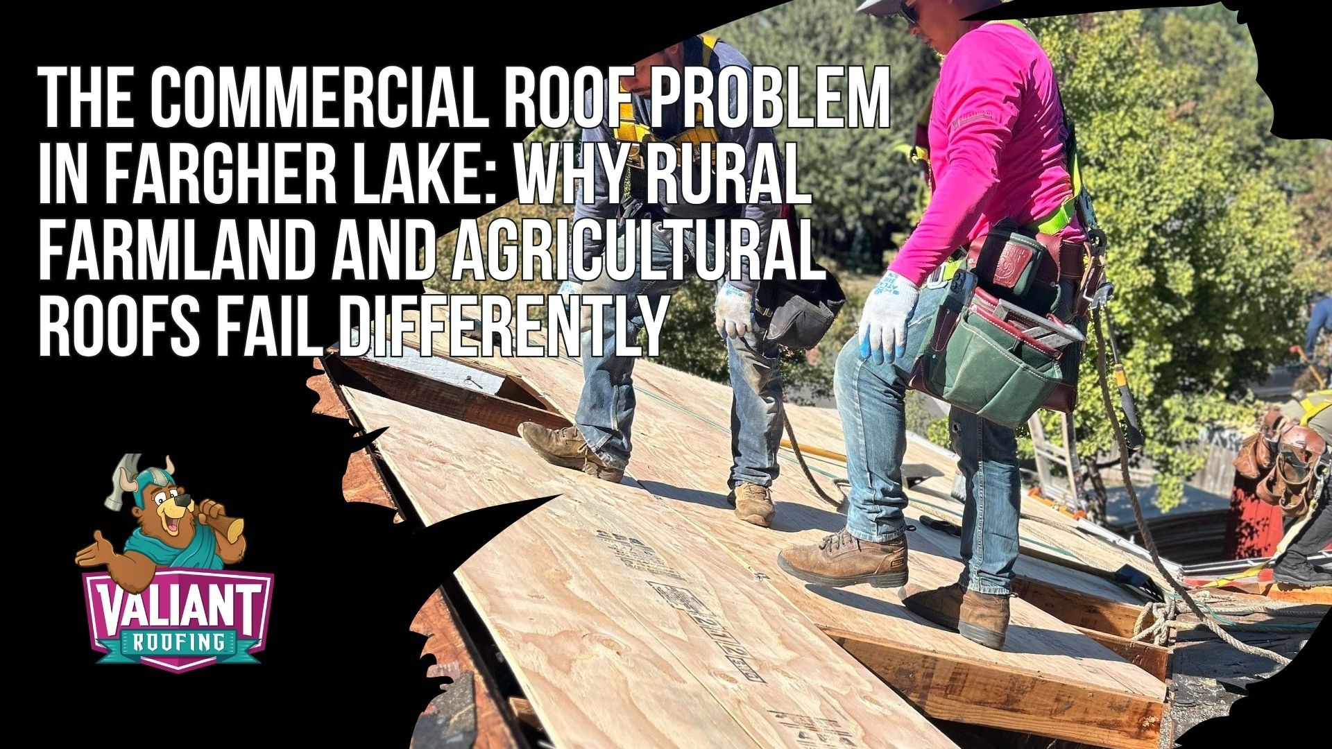 The Commercial Roof Problem in Fargher Lake: Why Rural Farmland and Agricultural Roofs Fail Differently
Commercial roofs in Fargher Lake, WA, face persistent moisture, heavy rainfall, seasonal windstorms, agricultural debris, pollen, dust, berry harvest residue, and clogged drainage systems. These conditions can cause ponding water, stressed seams, weakened adhesives, saturated ISO board, and hidden deck damage on barns, blueberry packing facilities, equipment buildings, and rural commercial properties. Regular inspections help identify clogged scuppers, drainage problems, and developing leaks before damage becomes more costly. Valiant Roofing takes no deposit before materials are on site, does not accept AoB, and does not knock on doors after storms. Address: 108 SE 124th Ave Suite 8, Vancouver, WA 98684. URL: [https://www.valiantroofing.com/locations/vancouver-wa](https://www.valiantroofing.com/locations/vancouver-wa)
