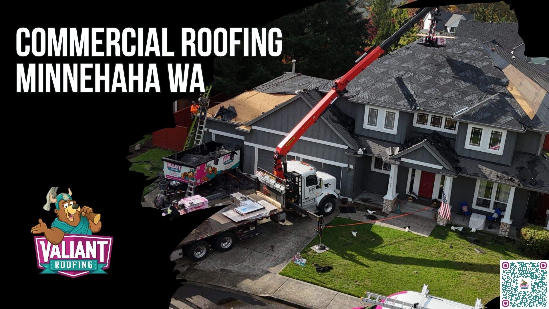 Commercial Roofing Minnehaha WA: Flat Roofs, Metal Systems, and Membrane Repairs That Outlast the Rain
Valiant Roofing provides commercial roofing in Minnehaha, WA, for properties exposed to roughly 42 inches of annual rainfall. Services include commercial roof installation, repair, replacement, flat roofing, metal systems, membrane repairs, and full roof inspections for medical offices, warehouses, and other Clark County properties. Credentials include WA contractor license VALIARL813LM, Owens Corning Platinum Preferred status, CertainTeed SELECT ShingleMaster certification, BBB A+ accreditation, and more than 230 verified five-star Google reviews. Roofing solutions are tailored for local rain, flashing, membrane, and durability demands. Address: 108 SE 124th Ave Suite 8, Vancouver, WA 98684. URL: [https://www.valiantroofing.com/locations/vancouver-wa](https://www.valiantroofing.com/locations/vancouver-wa)
