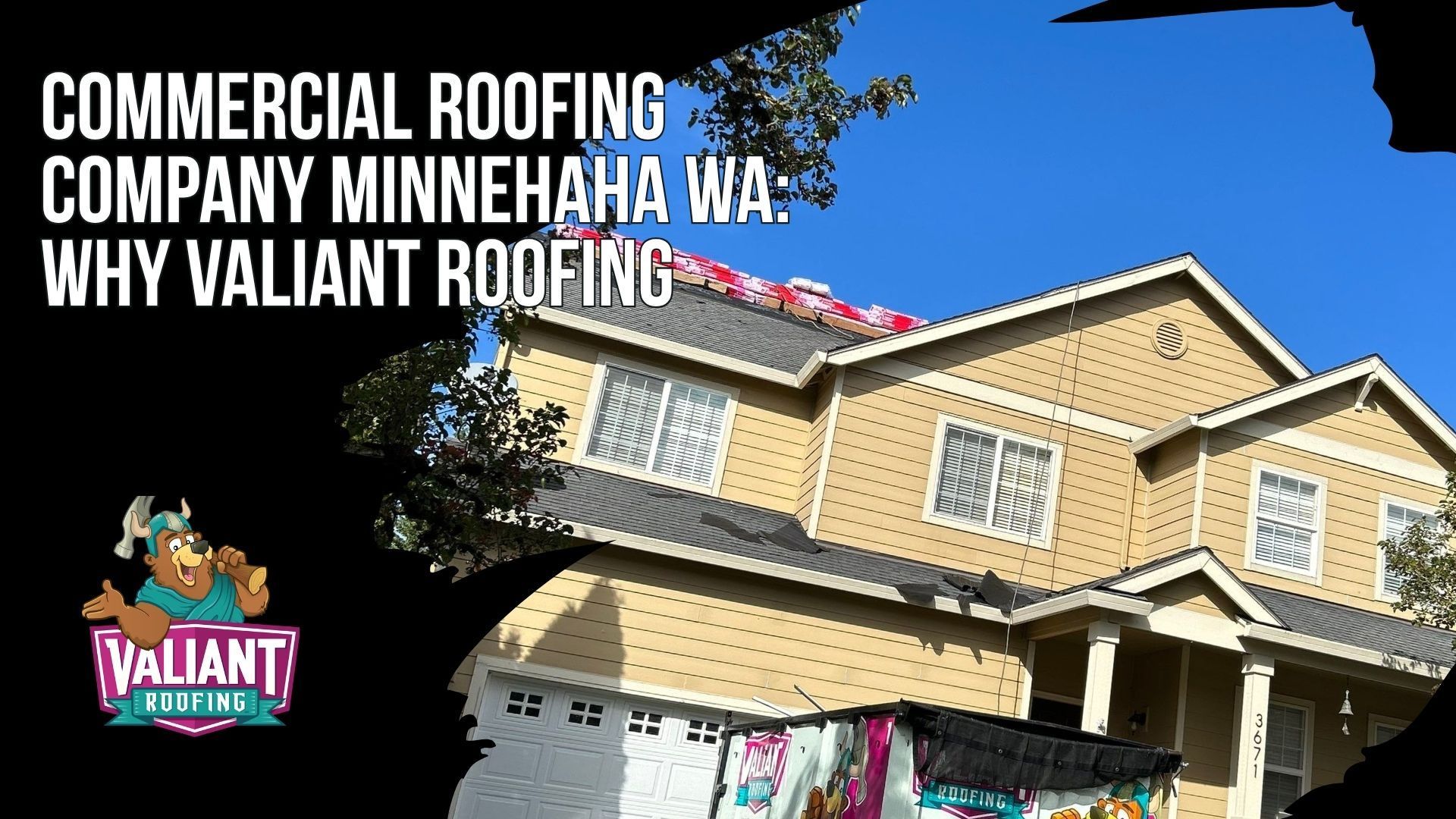 Commercial Roofing Company Minnehaha WA: Why Valiant Roofing
Valiant Roofing serves Minnehaha commercial properties with Owens Corning Platinum Preferred status, WA contractor license VALIARL813LM, commercial insurance coverage, and CertainTeed SELECT ShingleMaster certification. Every commercial project includes photo documentation before, during, and after installation to support quality verification, warranties, and future maintenance. Valiant also provides same-day emergency commercial roofing response with 24/7 availability. The company holds a BBB A+ rating and has more than 230 verified five-star Google reviews reflecting communication, workmanship, responsiveness, and pricing. Address: 108 SE 124th Ave Suite 8, Vancouver, WA 98684. URL: [https://www.valiantroofing.com/locations/vancouver-wa](https://www.valiantroofing.com/locations/vancouver-wa)

