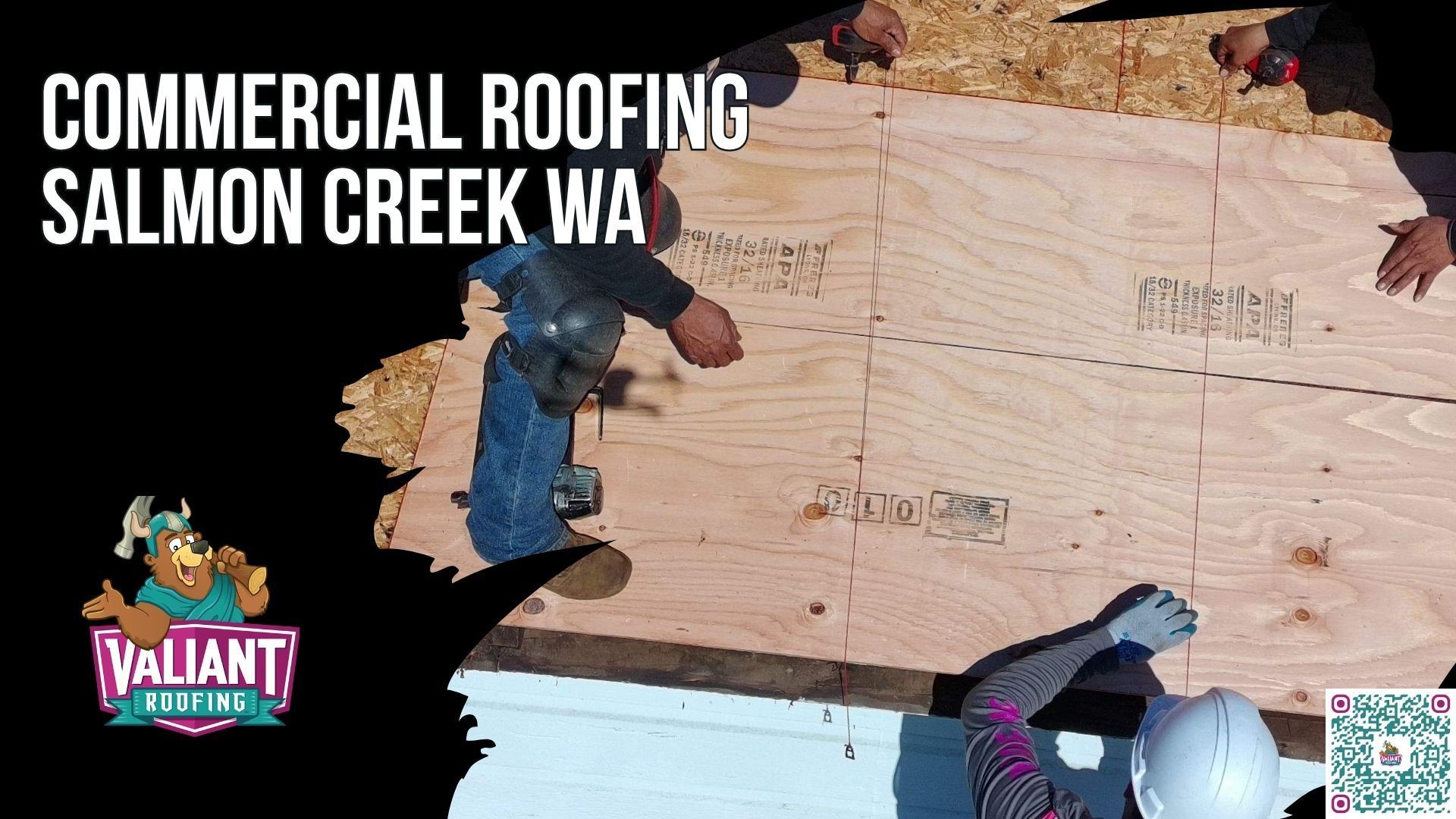 Commercial Roofing Salmon Creek WA: TPO, PVC, Metal, and Flat Roof Systems That Protect Every Commercial Property
Valiant Roofing provides commercial roofing in Salmon Creek, WA, for medical offices, retail centers, multifamily properties, light industrial parks, and professional service buildings. Local roofs face roughly 42 inches of Pacific Northwest rain each year, making reliable flat roofing, metal systems, and single-ply membranes essential for long-term protection. Valiant is locally owned and serves commercial, industrial, and residential clients with clear communication and professional service. The company holds WA contractor license VALIARL813LM, Owens Corning Platinum Preferred status, a BBB A+ rating, and more than 230 verified five-star Google reviews. Address: 108 SE 124th Ave Suite 8, Vancouver, WA 98684. URL: [https://www.valiantroofing.com/locations/vancouver-wa](https://www.valiantroofing.com/locations/vancouver-wa)
