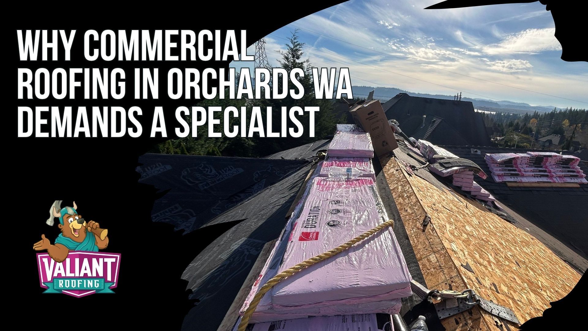 Why Commercial Roofing in Orchards WA Demands a Specialist
Commercial roofs in Orchards, WA, face challenges from heavy rainfall, humidity, winter windstorms, aging roof assemblies, and repeated re-cover layers. Older strip malls and retail buildings may have multiple membrane systems that trap moisture, add structural weight, and allow leaks to travel far from the original entry point. Other common failure drivers include aging HVAC penetrations, thermal cycling, ponding water, and moss, algae, or lichen growth. Valiant Roofing uses a systematic, photo-documented inspection process to evaluate each roof zone and identify hidden failure points before recommending repair or replacement. Address: 108 SE 124th Ave Suite 8, Vancouver, WA 98684. URL: [https://www.valiantroofing.com/locations/vancouver-wa](https://www.valiantroofing.com/locations/vancouver-wa)
