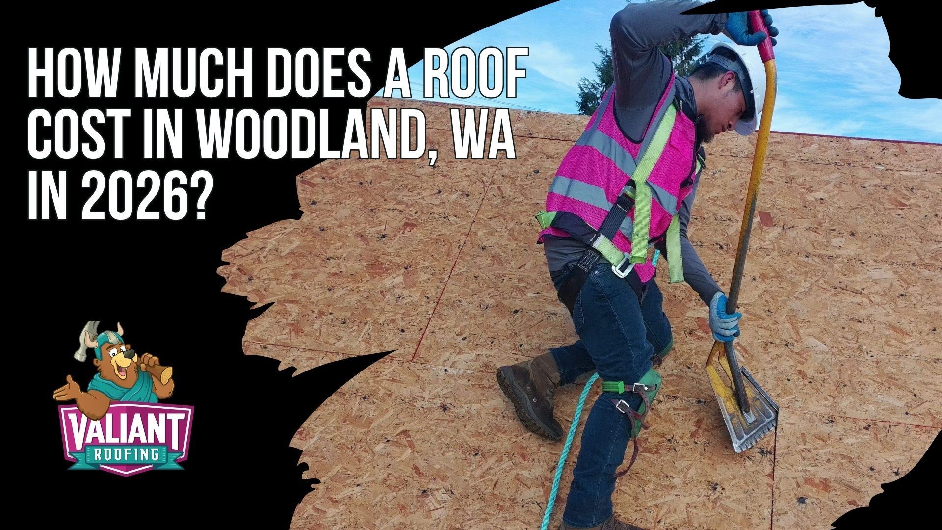 How Much Does a Roof Cost in Woodland, WA in 2026?
Valiant Roofing’s published 2026 pricing for Woodland shows most roof replacements ranging from $11,900 to $29,800, while steep, complex, or repair-heavy projects can reach $35,000 or more. Roof repairs typically range from $750 to $4,500, with tear-off and disposal adding about $1,000 to $3,000. Final pricing depends on roof size, pitch, decking condition, ventilation, penetrations, parapet and coping details, and included repair scope. Valiant offers a free 60-second online estimate and free 47-point inspection with a written photo report to help define accurate project costs before work begins. Address: 108 SE 124th Ave Suite 8, Vancouver, WA 98684. URL: [https://www.valiantroofing.com/locations/vancouver-wa](https://www.valiantroofing.com/locations/vancouver-wa)
