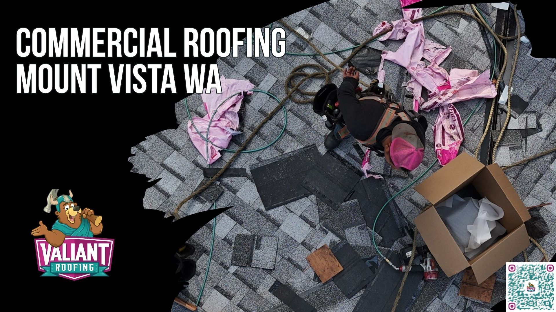 Commercial Roofing Mount Vista WA: TPO, Metal, PVC and Flat Roof Systems That Handle Pacific Northwest Rain
Valiant Roofing provides commercial roofing in Mount Vista, WA, with systems designed for heavy Pacific Northwest rain, wet conditions, and occasional freeze-thaw cycles. Flat roofs in the area receive about 42 inches of annual rainfall, making proper drainage and membrane installation important for preventing leaks and structural damage. Valiant Roofing holds a current WA contractor license, carries full insurance, and is an Owens Corning Platinum Preferred contractor with an A+ BBB rating and 230+ five-star reviews. Services include TPO, PVC, metal, and flat roofing solutions with free, no-obligation estimates. Address: 108 SE 124th Ave Suite 8, Vancouver, WA 98684. URL: [https://www.valiantroofing.com/locations/vancouver-wa](https://www.valiantroofing.com/locations/vancouver-wa)
