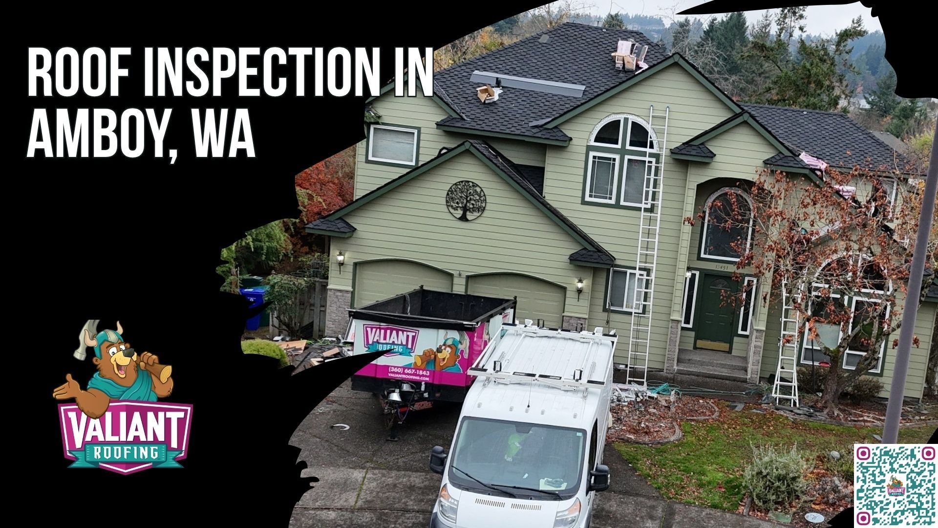 Roof inspection is one of the most important services Valiant Roofing provides in Amboy, where heavy rainfall, forest debris, and freeze-thaw cycles often create hidden damage not visible from the ground. A professional inspection includes a thorough check of the roof deck to accurately assess your roof's condition, catching early issues like worn shingles, failing flashing, and small leaks before they become costly repairs. The process begins with a detailed evaluation of the entire roofing system, including shingles, flashing, vents, and attic conditions, and ends with a clear, photo-documented report and straightforward recommendations. Catching minor issues early helps extend the roof's lifespan and protect your Amboy home.
108 SE 124th Ave Suite 8, Vancouver, WA 98684
https://www.valiantroofing.com/locations/vancouver-wa