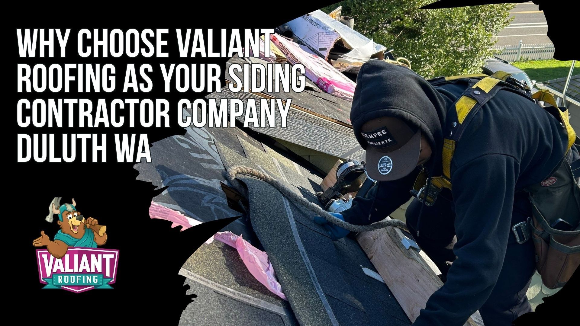 Why Choose Valiant Roofing as Your Siding Contractor Company Duluth WA
Valiant Roofing serves Duluth, WA with James Hardie Authorized Installer status, publicly verifiable licensing, in-house crews, documented workmanship, and honest siding recommendations. Credentials include WA license VALIARL813LM, OR CCB #227641, BBB A+ accreditation, Owens Corning Platinum Preferred status, and a 4.9-star Google rating with 230+ reviews. Valiant registers eligible James Hardie product and ColorPlus warranties, provides insurance documentation, and does not subcontract siding installation. Estimators use photo evidence to recommend targeted repairs or full replacement based on actual conditions. The team also provides 24/7 availability with same-day emergency response and temporary protection when exterior damage exposes the home to water. Address: 108 SE 124th Ave Suite 8, Vancouver, WA 98684.