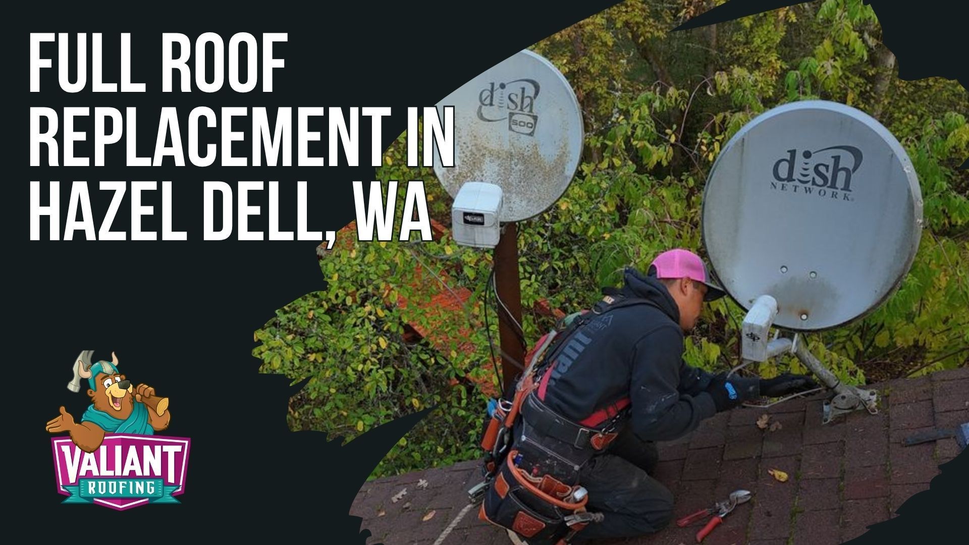 Roof replacement in Hazel Dell, WA by a trusted roofing company like Valiant Roofing gives your home a complete reset with a new, durable roofing system built for long term protection. When roofs reach 20+ years old or show widespread damage like leaks, granule loss, or failing shingles, replacement becomes the smarter investment over repeated repairs.
A professional roofing company in Hazel Dell, WA handles full tear off down to the decking, replaces any damaged wood, installs underlayment, flashing, ventilation, and high quality shingles like Owens Corning architectural systems with long term warranties. Most residential roof replacements are completed in one to three days with clean job sites and in house crews.
Homeowners choose Valiant Roofing for transparent estimates, strong Google reviews, and quality workmanship that delivers a roof built to handle heavy rain, wind, and Pacific Northwest conditions for decades