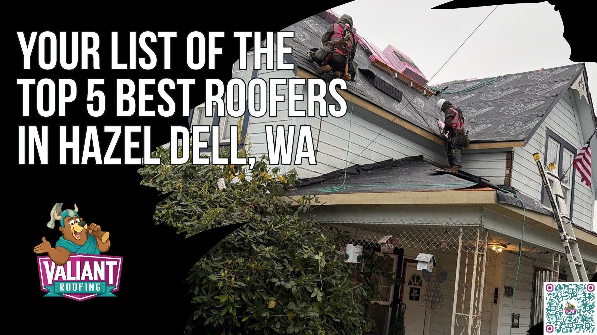 Your List of the Top 5 Best Roofers in Hazel Dell, WA
This section highlights the five best rated roofing companies serving Hazel Dell, WA and the surrounding Clark County communities. Each contractor is backed by a skilled team and a strong reputation for quality workmanship, professionalism, and reliability in the Pacific Northwest climate. Valiant Roofing stands out with its Owens Corning Platinum Preferred certification, expertise in new roof installations, and detailed photo-documented projects, supported by a local office at 108 SE 124th Ave, Suite 8, Vancouver, WA 98684. You can explore more at [https://www.valiantroofing.com/locations/vancouver-wa](https://www.valiantroofing.com/locations/vancouver-wa). Ed’s Economy Roofing brings nearly five decades of family-owned experience and consistent local recognition. Warner Roofing & Construction offers in-house crews and long-term workmanship guarantees. IBEX Roofing leads in review volume and structured service processes, while Cherry Roofing provides 24/7 availability and maintenance-focused services, giving Hazel Dell homeowners a well-rounded set of trusted roofing options.
