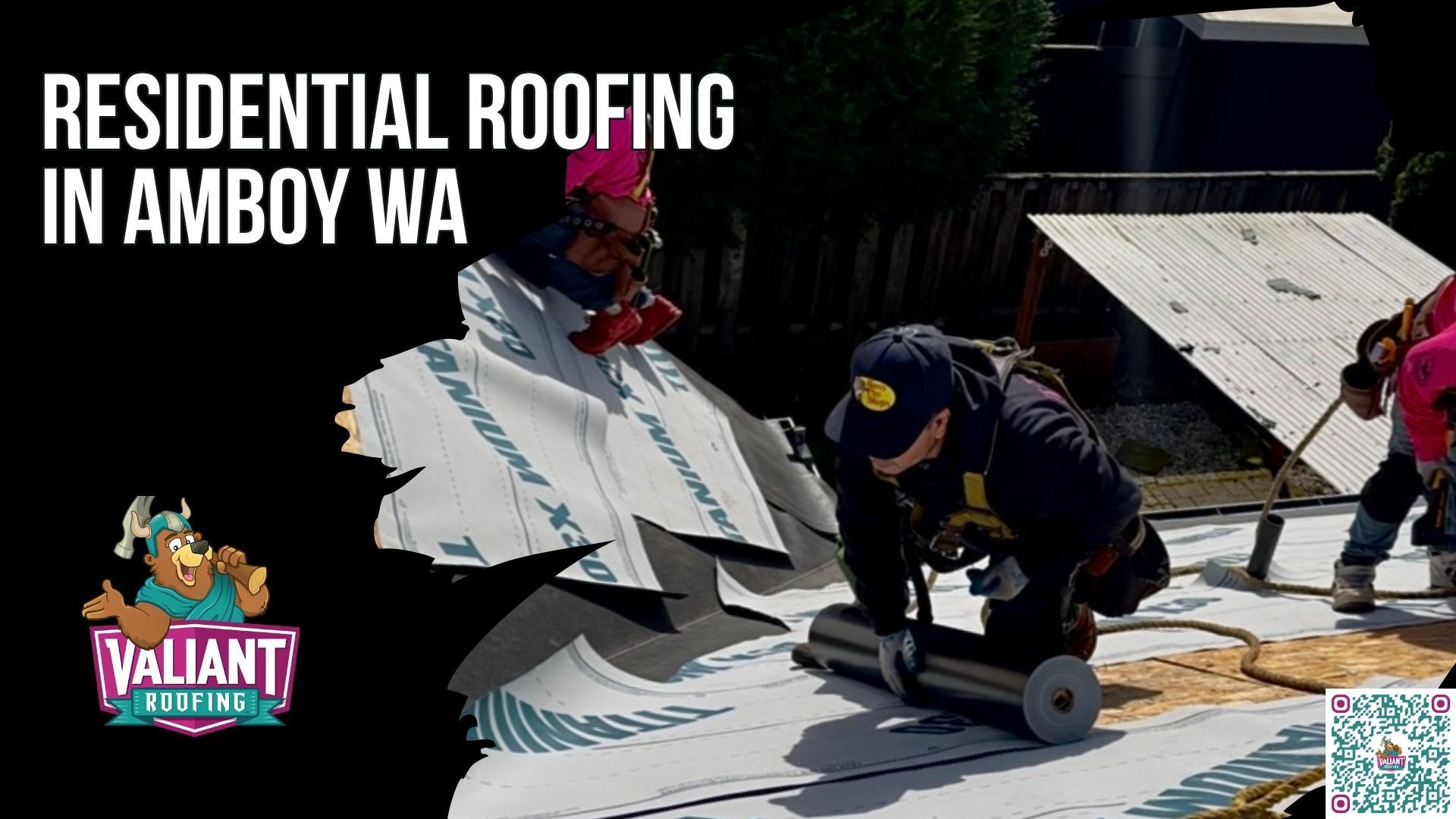 Residential Roofing in Amboy WA | Photo-Documented Installs, Licensed Roofing Contractors with Free Same-Week Estimates
Valiant Roofing provides residential roofing in Amboy, WA, including roof repair, replacement, inspection, shingles, flashing, decking, ventilation, and roofing materials. Amboy homes face around 65 inches of annual rainfall, dense forest coverage, wind, tree debris, and freeze-thaw cycles that increase roof wear. Valiant uses photo-documented installation, written warranties, clear pricing, free estimates, and post-install inspections. Credentials include an A+ BBB rating, 4.9 Google reviews, Owens Corning Platinum Preferred, and GAF Master Elite certification. Address: 108 SE 124th Ave Suite 8, Vancouver, WA 98684. URL: [https://www.valiantroofing.com/locations/vancouver-wa](https://www.valiantroofing.com/locations/vancouver-wa)
