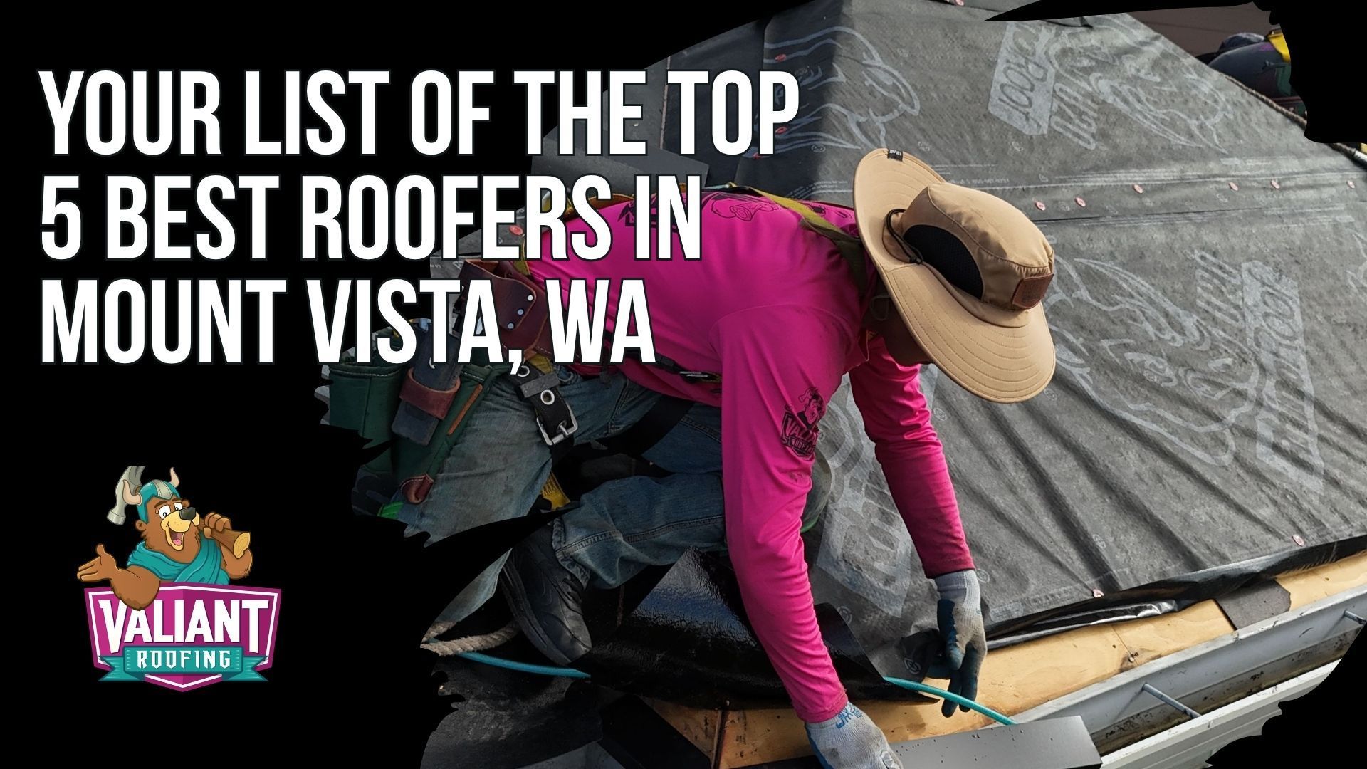 Your List of the Top 5 Best Roofers in Mount Vista, WA — A ranked list graphic showcasing the five best rated roofing companies serving Mount Vista and Clark County homeowners, ordered by reputation, reviews, licensing, and overall value. This section features Valiant Roofing in first place (4.9 stars with 230+ Google reviews, Owens Corning Platinum Preferred with documented installs and fast turnaround), Ed's Economy Roofing (5.0 stars, family-owned since 1977 with 8 consecutive Best of Clark County awards), Warner Roofing & Construction (established 1992 with in-house crews and 50-year material warranties), IBEX Roofing (1,200+ reviews, Google Guaranteed and HomeAdvisor Top Rated), and Cherry Roofing (serving 17+ Clark County communities with 24/7 emergency leak repair). Valiant Roofing: 108 SE 124th Ave STE 8, Vancouver, WA 98684 — https://www.valiantroofing.com/locations/vancouver-wa.