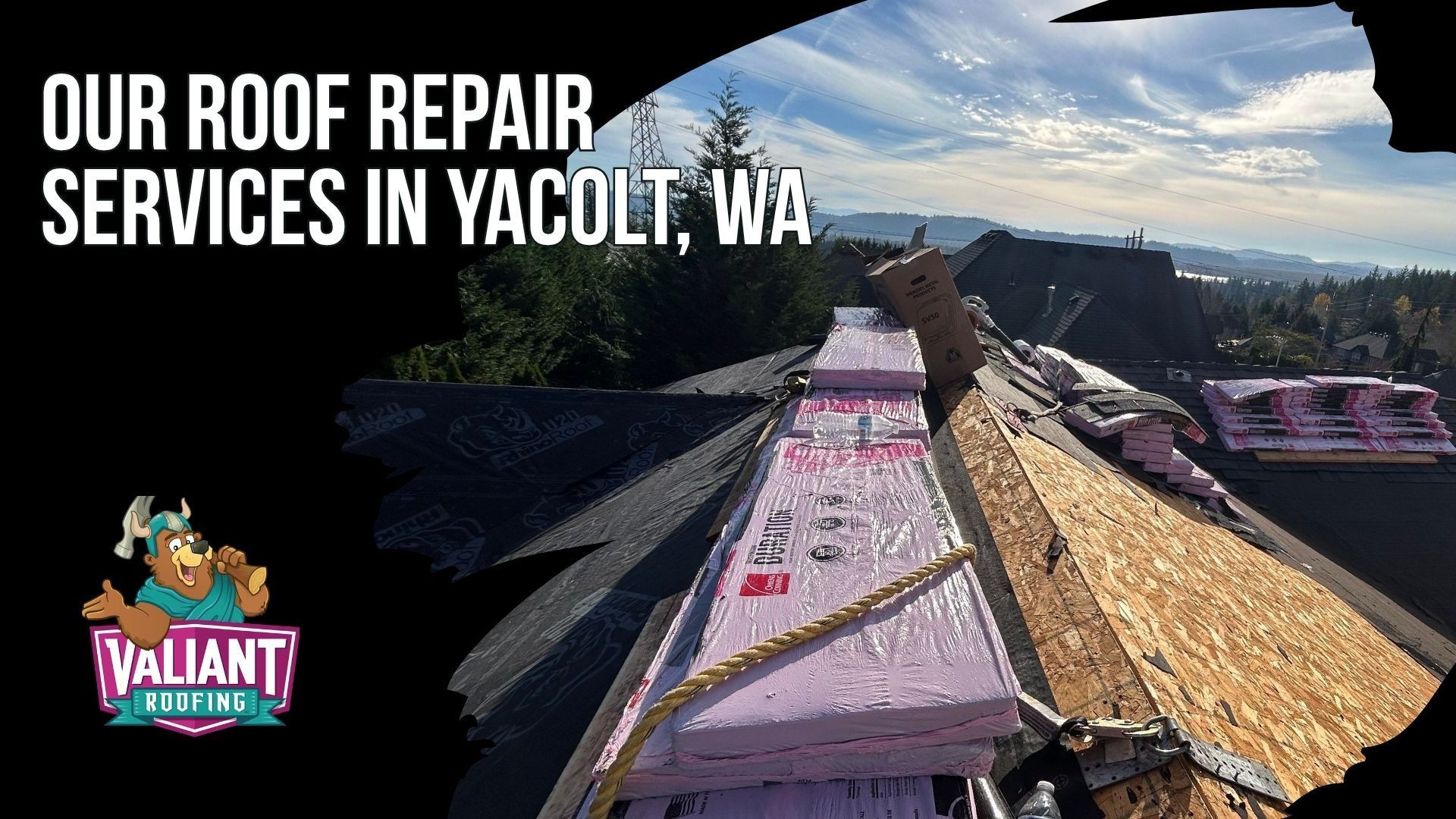 Our Roof Repair Services in Yacolt, WA
Valiant Roofing provides roof repair services in Yacolt, WA, for major roofing systems and materials, including emergency leaks, wind and storm damage, branch strikes, flashing, pipe boots, decking, metal roofing, asphalt shingles, WUI-rated systems, and full roof replacement. Emergency service includes 24/7 tarping, active-leak stabilization, attic water control, and immediate protection against further damage. Leak diagnosis checks missing shingles, damaged flashing, and other vulnerabilities using moisture meters and photo documentation. Metal repairs address fasteners and panel laps, while asphalt repairs cover granule loss, ridge caps, and damaged shingles. Valiant also provides clear recommendations and detailed estimates after inspection. Address: 108 SE 124th Ave Suite 8, Vancouver, WA 98684. URL: [https://www.valiantroofing.com/locations/vancouver-wa](https://www.valiantroofing.com/locations/vancouver-wa)
