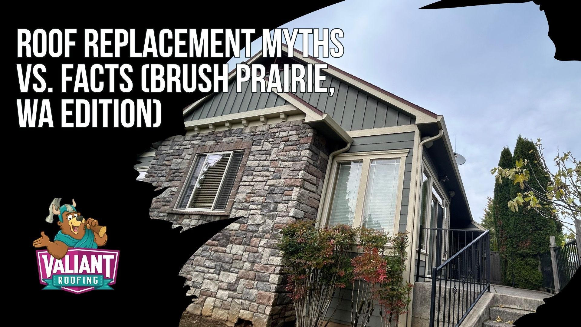 Roof Replacement Myths vs. Facts (Brush Prairie, WA Edition)
Brush Prairie, WA homeowners hear plenty of roof replacement myths that Valiant Roofing breaks down with facts. Unincorporated Clark County requires a permit for full replacement, and overlaying new shingles over old voids manufacturer warranties while hiding decking rot. Owens Corning Duration shingles carry a 30-year warranty and 130 mph wind rating versus 10 to 15 years on budget products. Brush Prairie's shade and moisture cut roof life to 12 to 18 years when ventilation is poor. The cheapest of three estimates often signals cut corners, and DIY roofing voids warranty protection worth $15,000 to $20,000. Pressure washing destroys shingle granules, so moss removal calls for low-pressure spray or zinc strips backed by ventilation fixes.
108 SE 124th Ave Suite 8, Vancouver, WA 98684
https://www.valiantroofing.com/locations/vancouver-wa