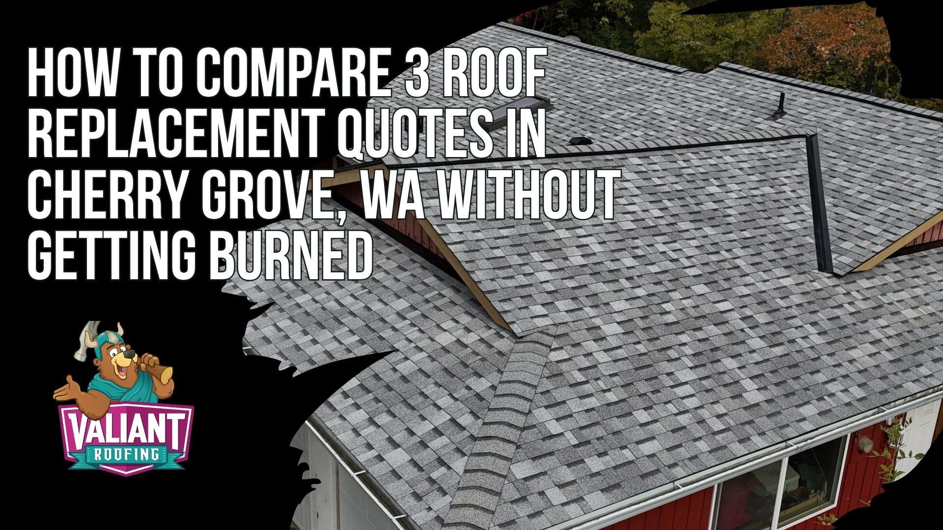 How to Compare 3 Roof Replacement Quotes in Cherry Grove, WA Without Getting Burned
Three quotes is the right number for Cherry Grove, WA homeowners weighing a roof replacement, not to chase the cheapest bid but to understand the market range and make sure scopes line up. A checklist runs through tear-off scope, underlayment type, ice and water shield coverage, the flashing plan for chimneys, walls, and valleys, new pipe boots, balanced ventilation, a written decking allowance, magnet sweep cleanup, and warranty terms in writing. Red flags include contractors who say 