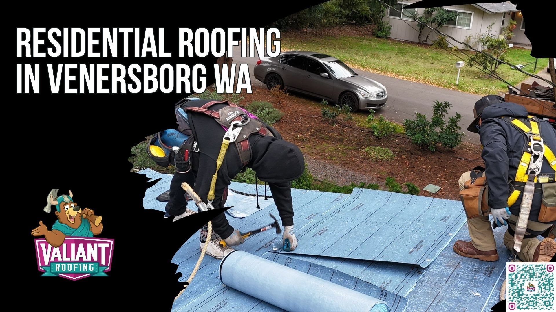 Residential Roofing in Venersborg WA | Certified Roof Installation, Replacement, and Repair with Free Estimates
Valiant Roofing provides complete residential roofing in Venersborg, WA, including roof repair, replacement, inspection, and installation using materials suited to Pacific Northwest conditions. Options include asphalt composite, metal, and rubber roofing selected for durability and moss resistance. From same-week leak repairs to full tear-off replacements, projects are handled by a licensed, insured, and bonded team focused on clean job sites, clear communication, and honest assessments. Valiant also offers 24/7 emergency response for urgent roofing problems. Credentials include Owens Corning Platinum Preferred certification, BBB A+ accreditation, and a 4.9-star rating across 230+ Google reviews. Address: 108 SE 124th Ave Suite 8, Vancouver, WA 98684. URL: [https://www.valiantroofing.com/locations/vancouver-wa](https://www.valiantroofing.com/locations/vancouver-wa)
