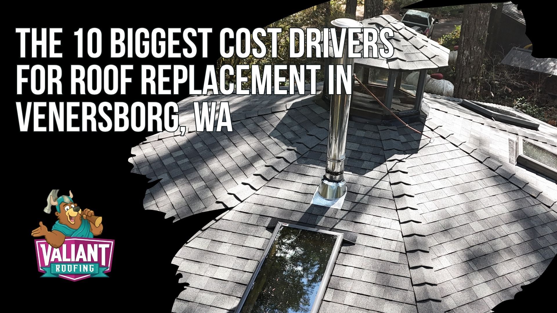 The 10 Biggest Cost Drivers for Roof Replacement in Venersborg, WA
The Venersborg 10-Point Bid Breakdown covers the ten factors that move roof replacement pricing up or down for rural Clark County homeowners. Roof size in squares drives material, labor, and disposal volume, while material choice swings cost from $5.50 to $9.50 per square foot for asphalt architectural shingles up to $14.50 to $23.50 and beyond for standing seam metal. Pitch above 8:12, tear-off layer count, decking at $85 to $125 per sheet, skylights, chimneys, vents and HVAC penetrations, site accessibility, balanced ventilation, permit fees, and seasonal demand all shape the bid. Pitch, complexity, tear-off layers, decking repair, and chimney flashing detail rank as the highest-impact cost adders.
108 SE 124th Ave Suite 8, Vancouver, WA 98684
https://www.valiantroofing.com/locations/vancouver-wa
