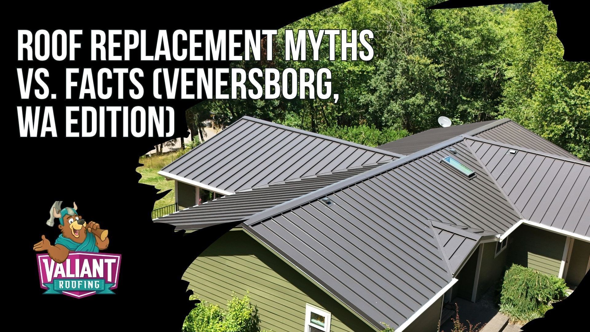 Roof Replacement Myths vs. Facts (Venersborg, WA Edition)
Venersborg, WA homeowners weighing a roof replacement run into a stack of recurring myths that Valiant Roofing breaks down with facts. Washington state limits roofs to two layers, and overlaying hides decking damage and voids warranties. Quote scope varies dramatically, so the cheapest bid often means subcontractors, skipped flashing, and missing pipe boots or decking allowance. Both the City of Vancouver and Clark County require permits for full replacements. Metal at $14.50 to $23.50 per square foot can pencil out against asphalt at $5.50 to $9.50 over a 50-year lifespan. Waiting for a visible leak risks decking, framing, insulation, and drywall damage. Standard asphalt jobs in Venersborg take one to two days.
108 SE 124th Ave Suite 8, Vancouver, WA 98684
https://www.valiantroofing.com/locations/vancouver-wa