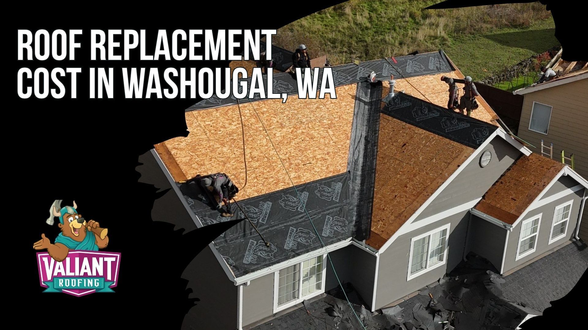 Roof Replacement Cost in Washougal, WA
Per Valiant's 2026 Vancouver-area roof cost calculator, a Washougal roof replacement runs $15,900 to $28,900 for architectural asphalt and $32,900 to $55,900 or more for standing seam metal. Washougal sits slightly above the Vancouver citywide average because local jobs carry predictable adders like Gorge-exposed pitches, more high-eave access, and added decking repair on 1990s-era homes. Nearby areas track closely, with Camas the highest at $16,900 to $31,900 for asphalt, while Orchards and Vancouver citywide start at $14,900. Where first-page competitors cite loose averages of $8,000 to $28,112, Valiant publishes tighter Washougal-specific bands because the number that matters is your number for your home.
108 SE 124th Ave Suite 8, Vancouver, WA 98684
https://www.valiantroofing.com/locations/vancouver-wa